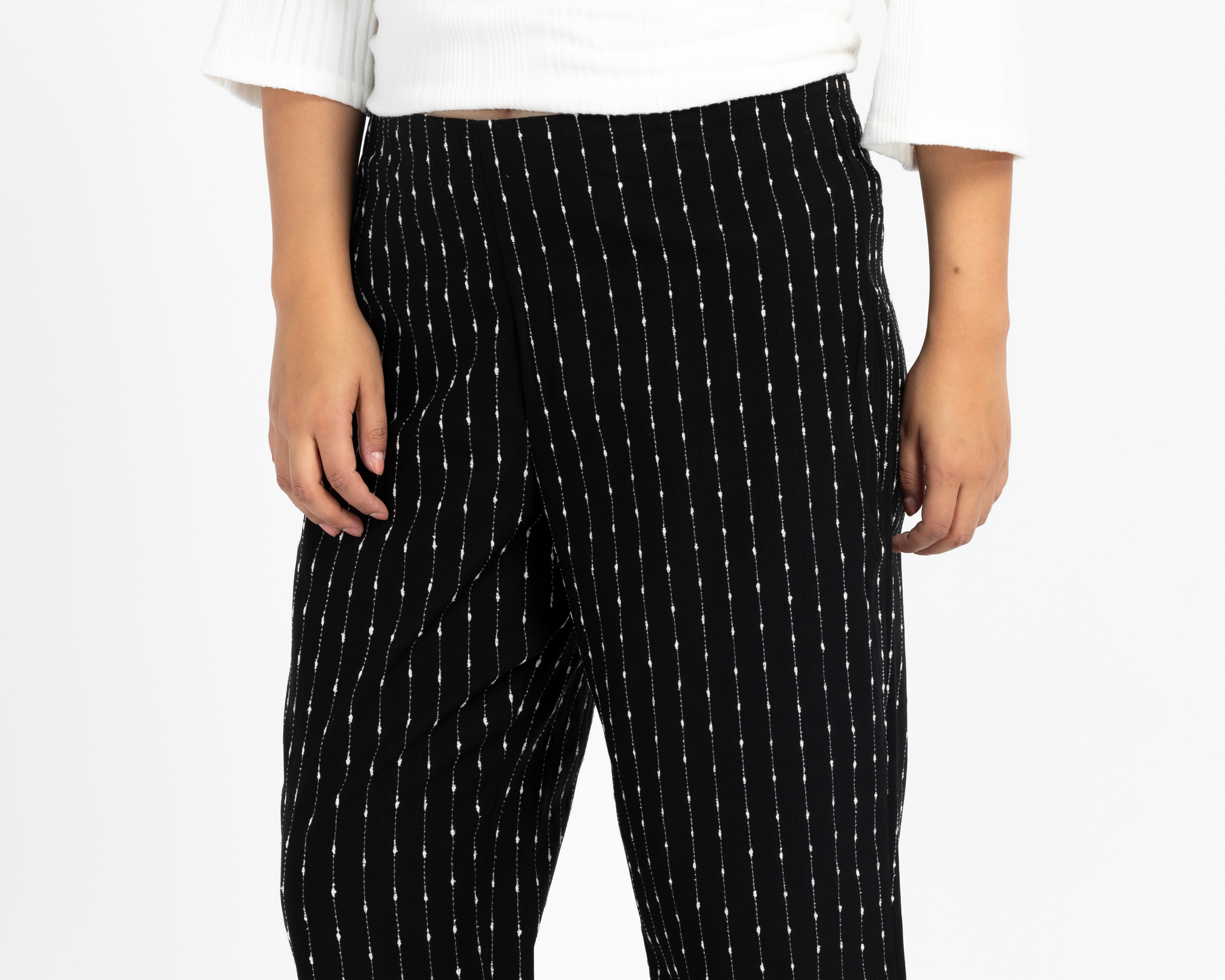 Foto 5 pulgar | Foto 4 | Pantalón Ancho Sahara Negro para Mujer