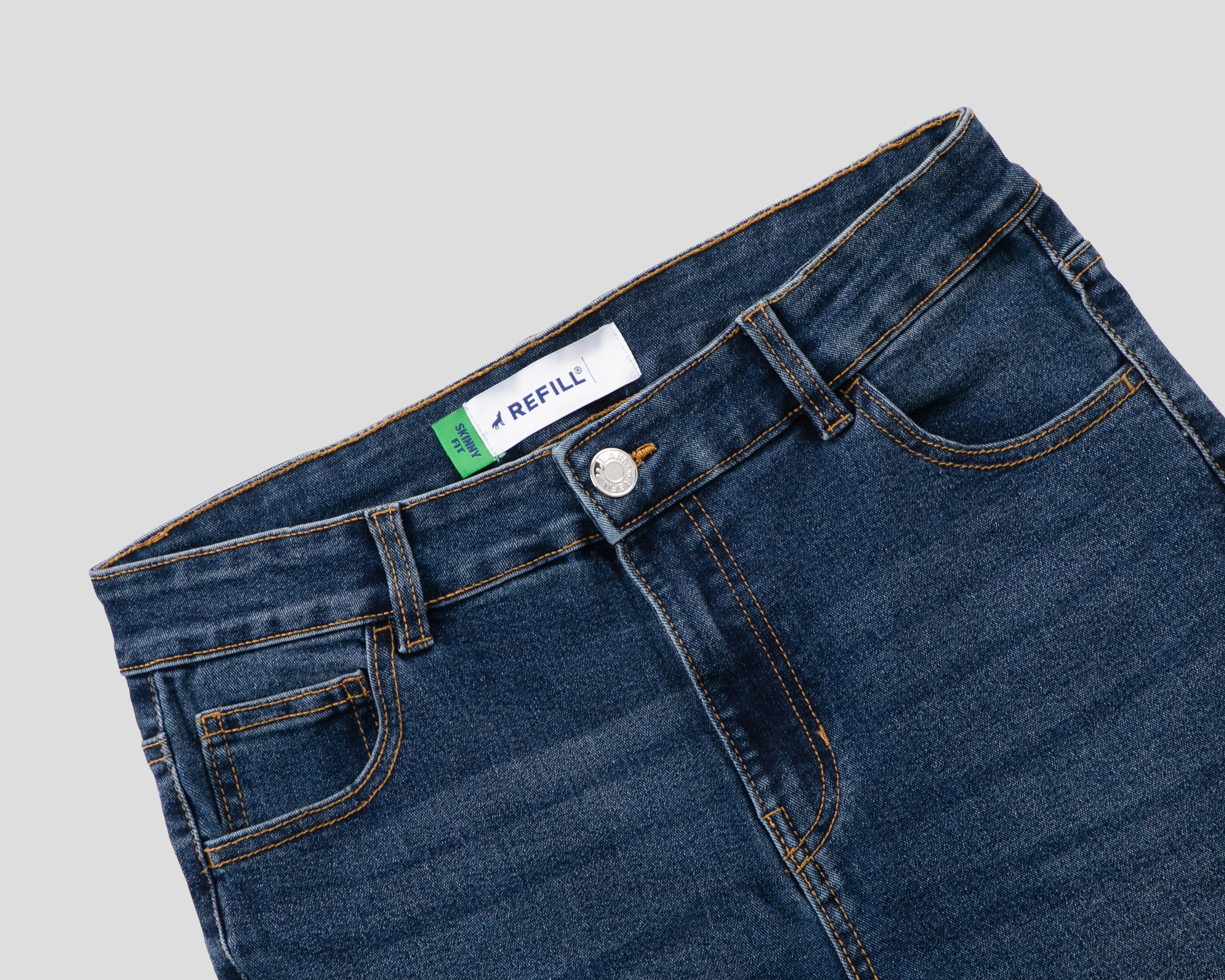 Foto 4 pulgar | Foto 3 | Jeans Skinny Refill para Mujer