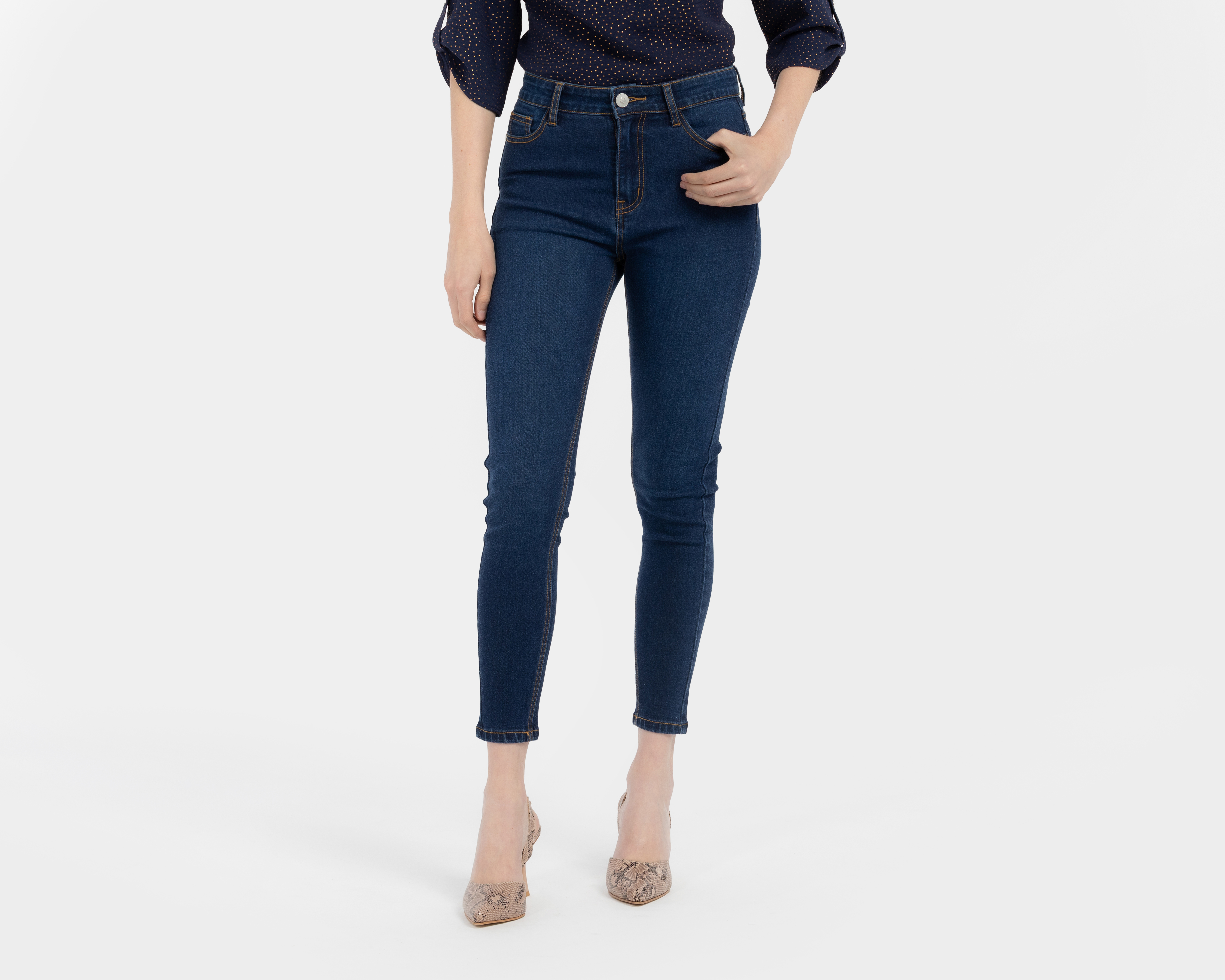 Foto 1 | Foto 1 | Jeans Skinny Lucky Star para Mujer