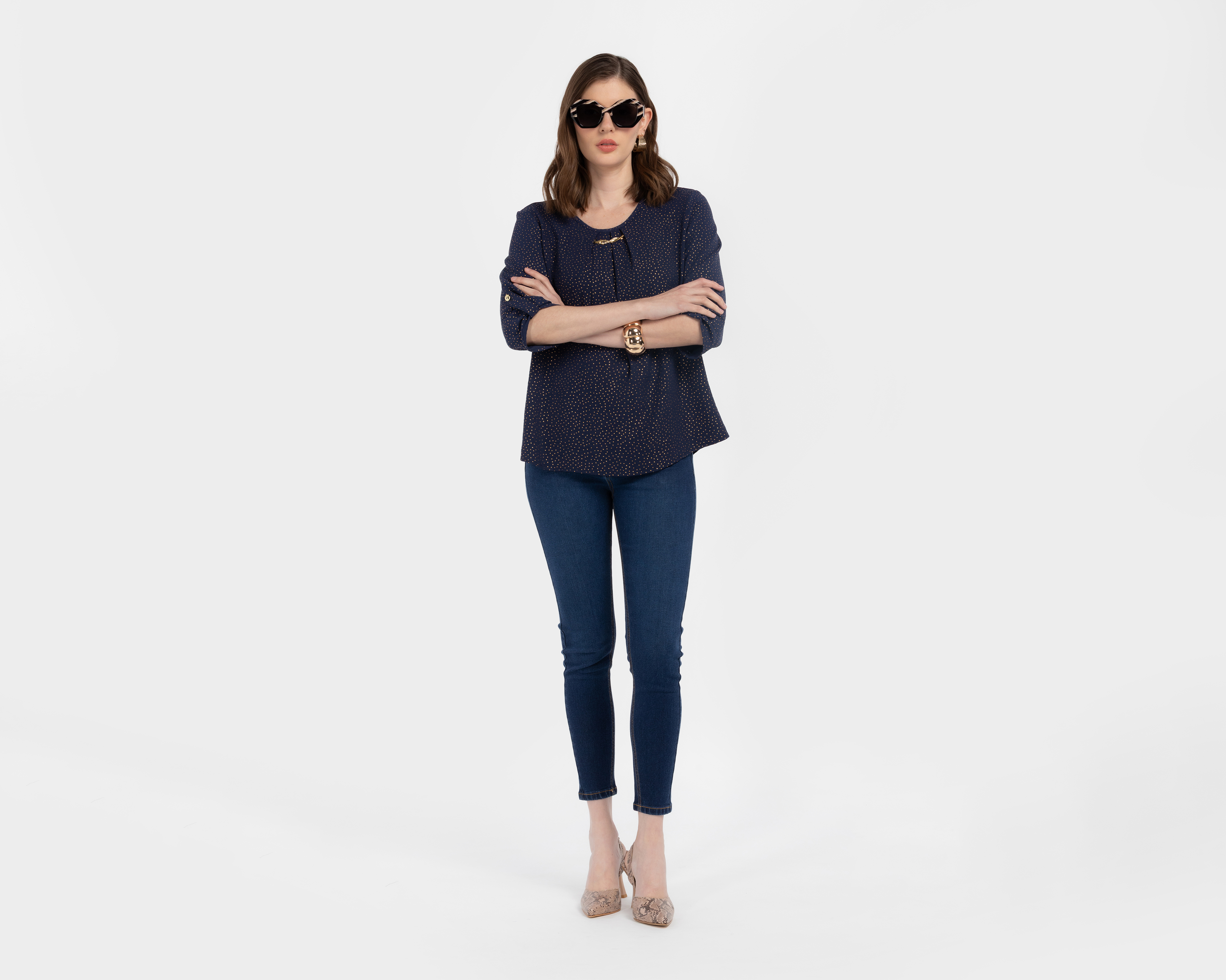 Foto 2 | Foto 2 | Jeans Skinny Lucky Star para Mujer