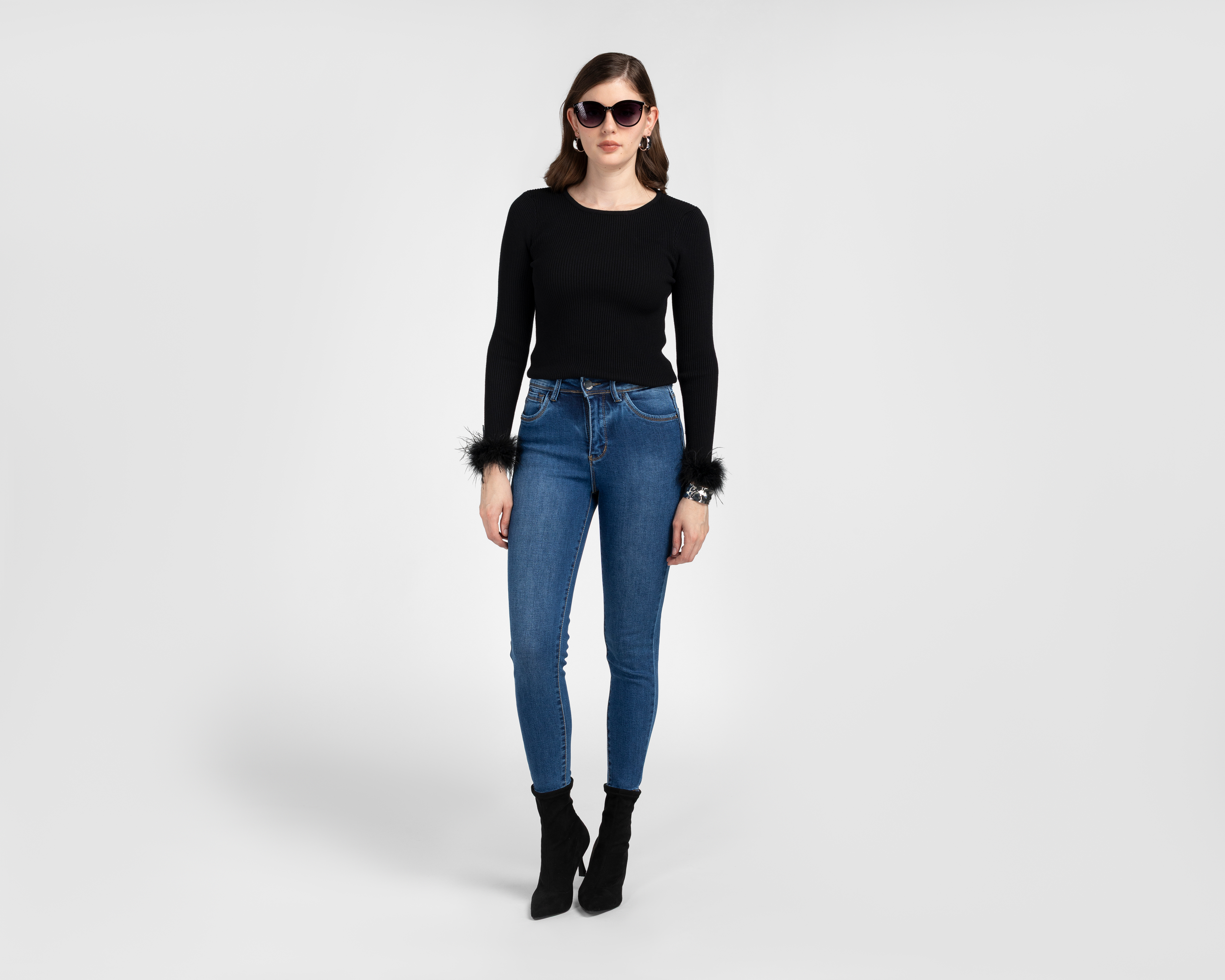 Foto 3 pulgar | Foto 2 | Jeans Skinny Bebe para Mujer