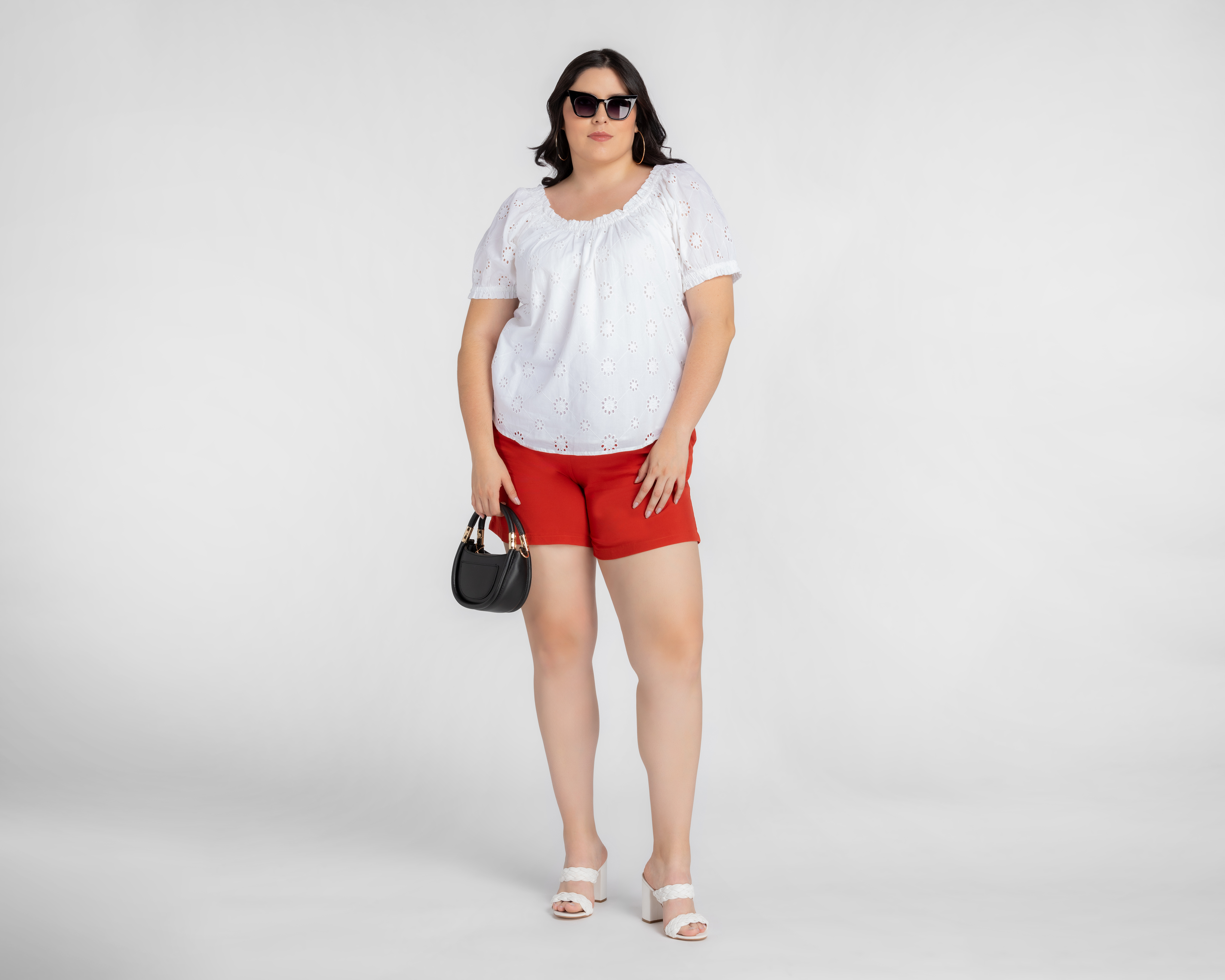 Foto 2 | Foto 2 | Blusa Lady Sun Manga Corta Blanca