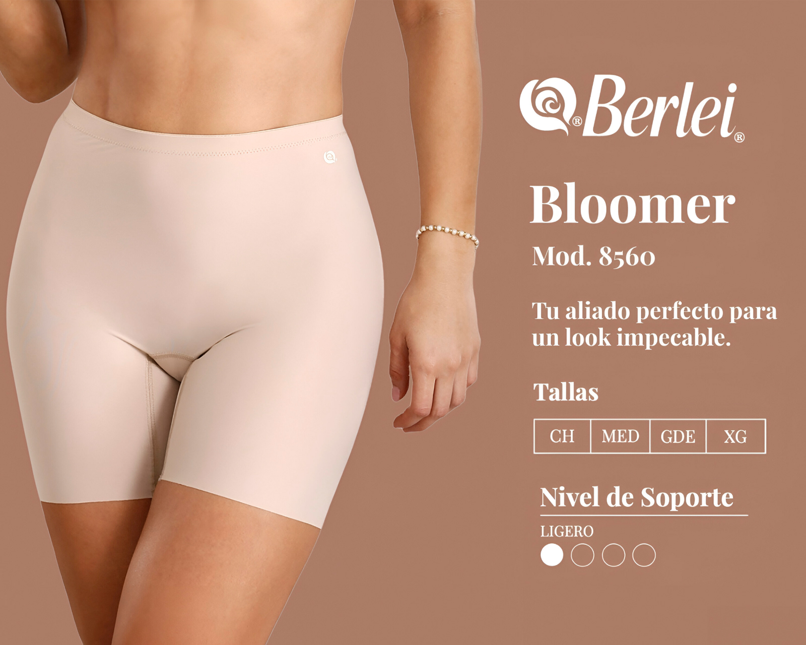 Foto 5 | Foto 5 | Bloomer Berlei con Control Ligero para Mujer