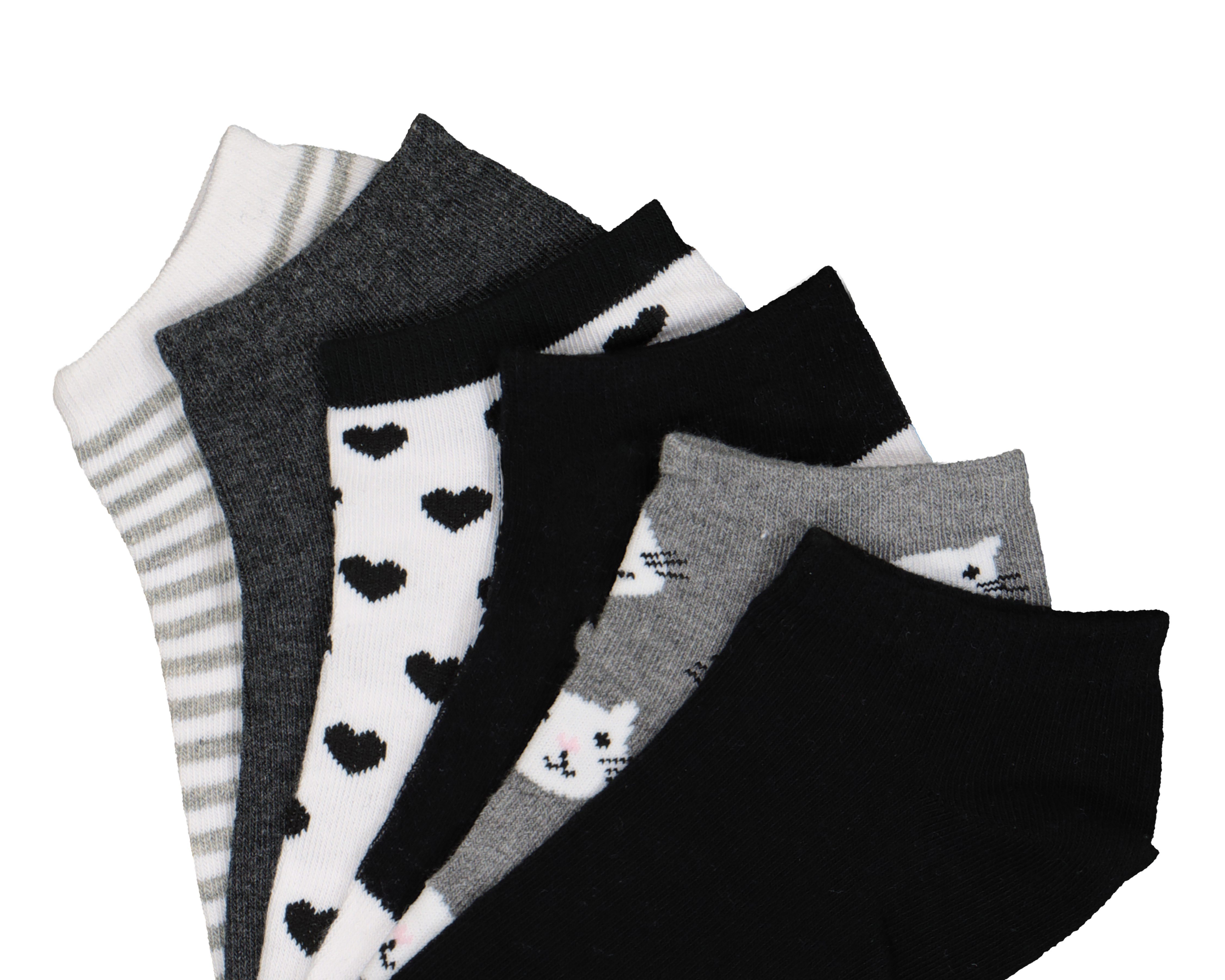 Foto 3 pulgar | Foto 2 | Calcetas Tines Lovest para Mujer 6 Pares