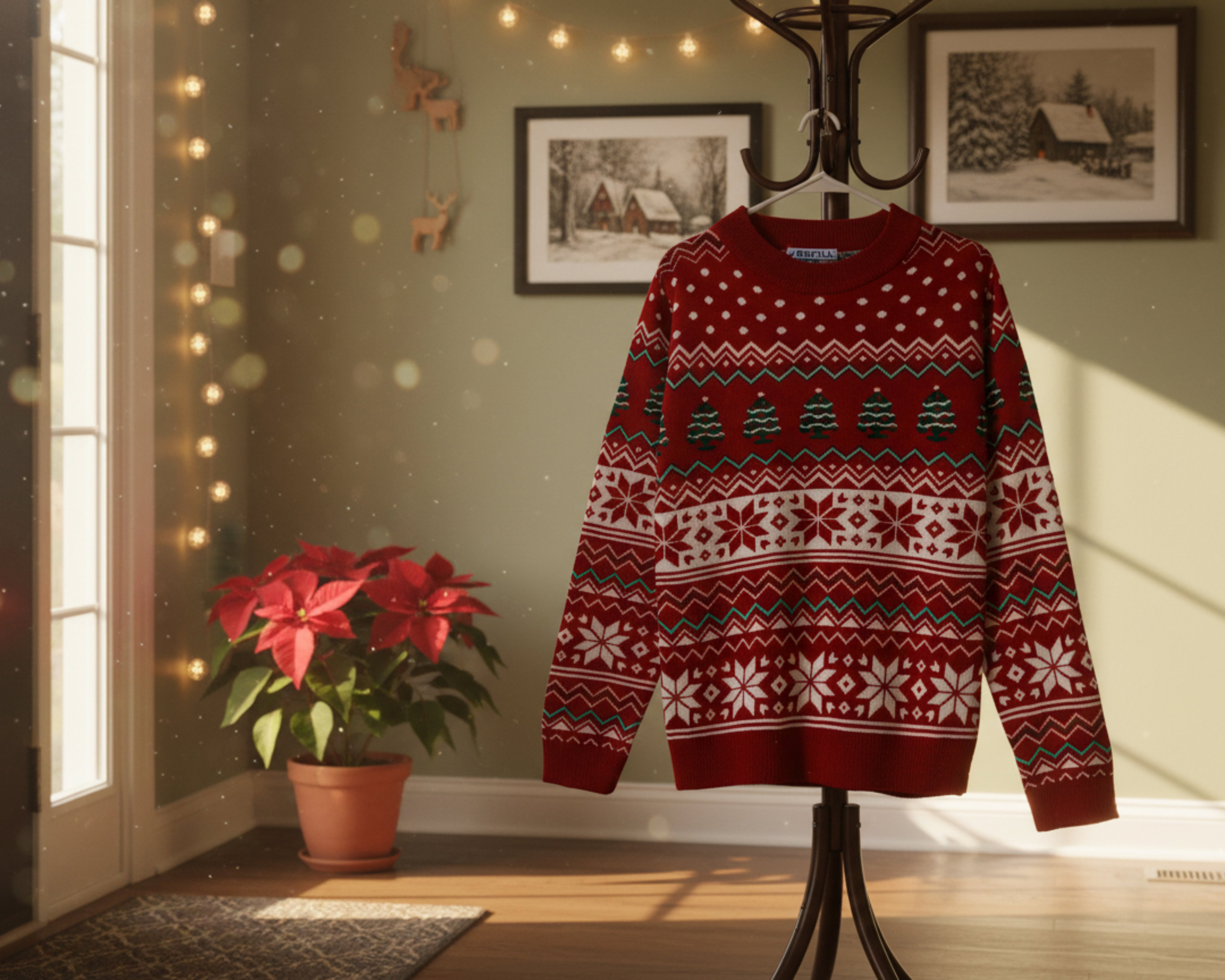 Foto 4 | Foto 4 | Suéter Navideño Refill para Mujer