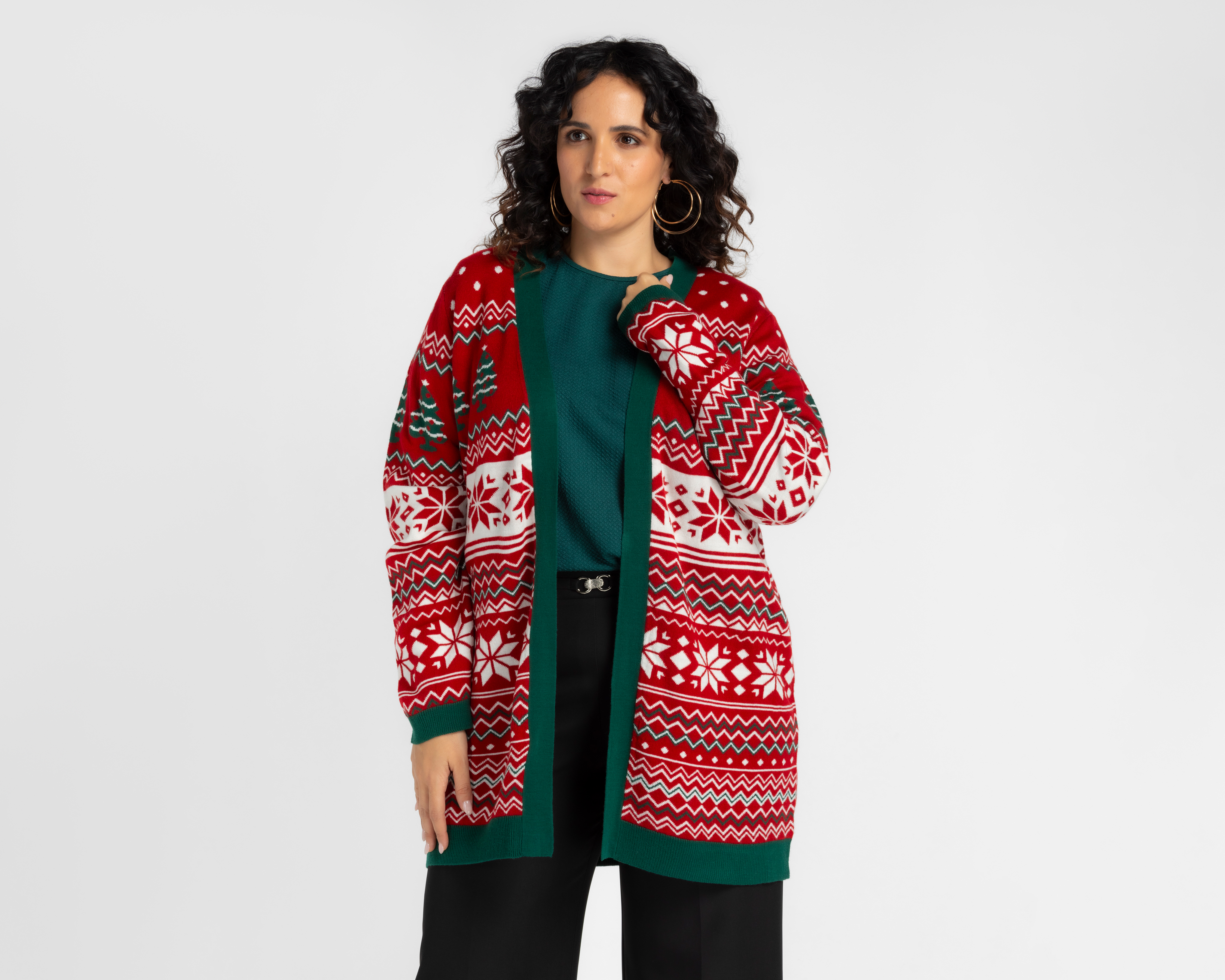 Cárdigan Navideño Lady Sun para Mujer