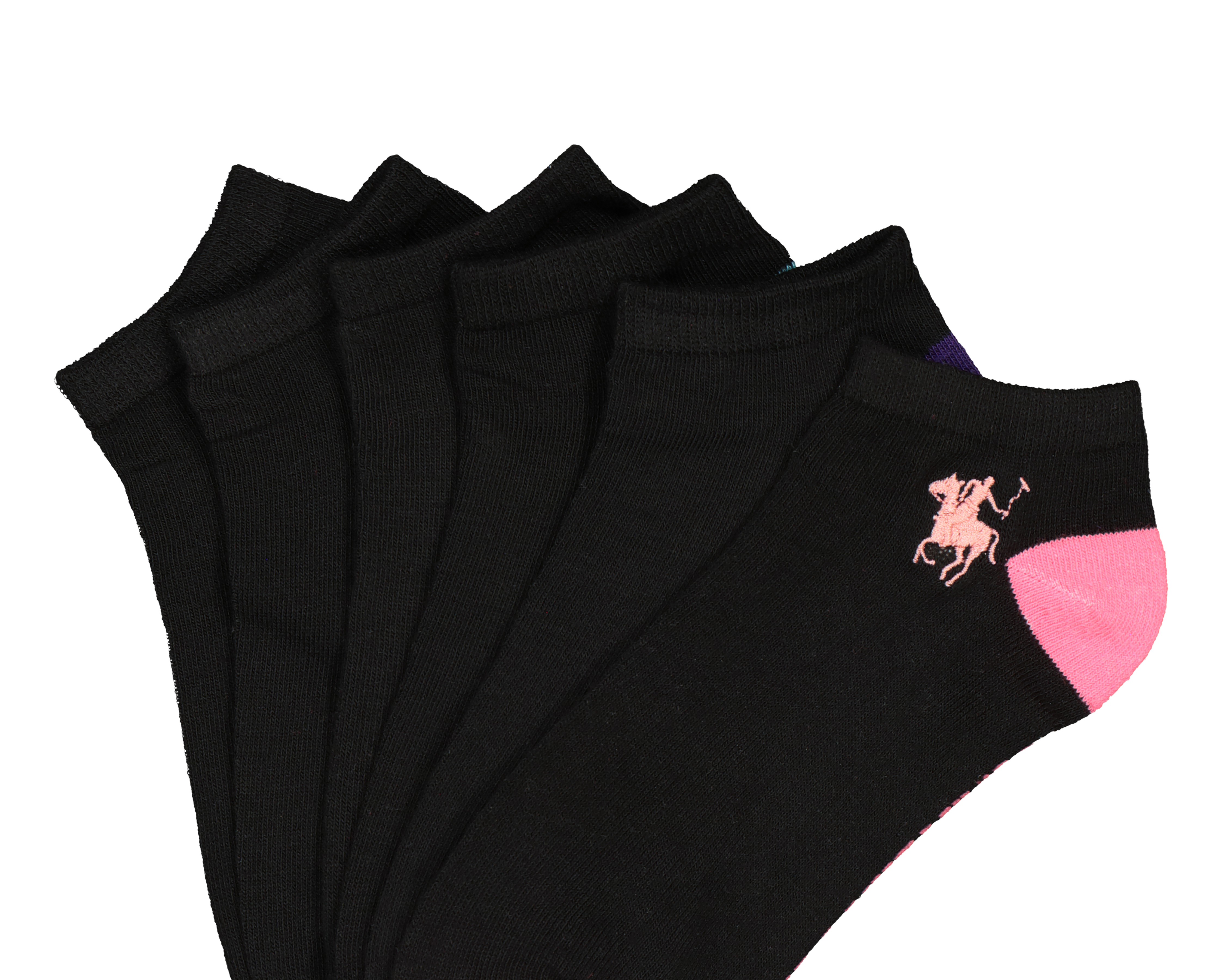Foto 3 pulgar | Foto 2 | Calcetas Tines York Team Polo Club para Mujer 6 Pares