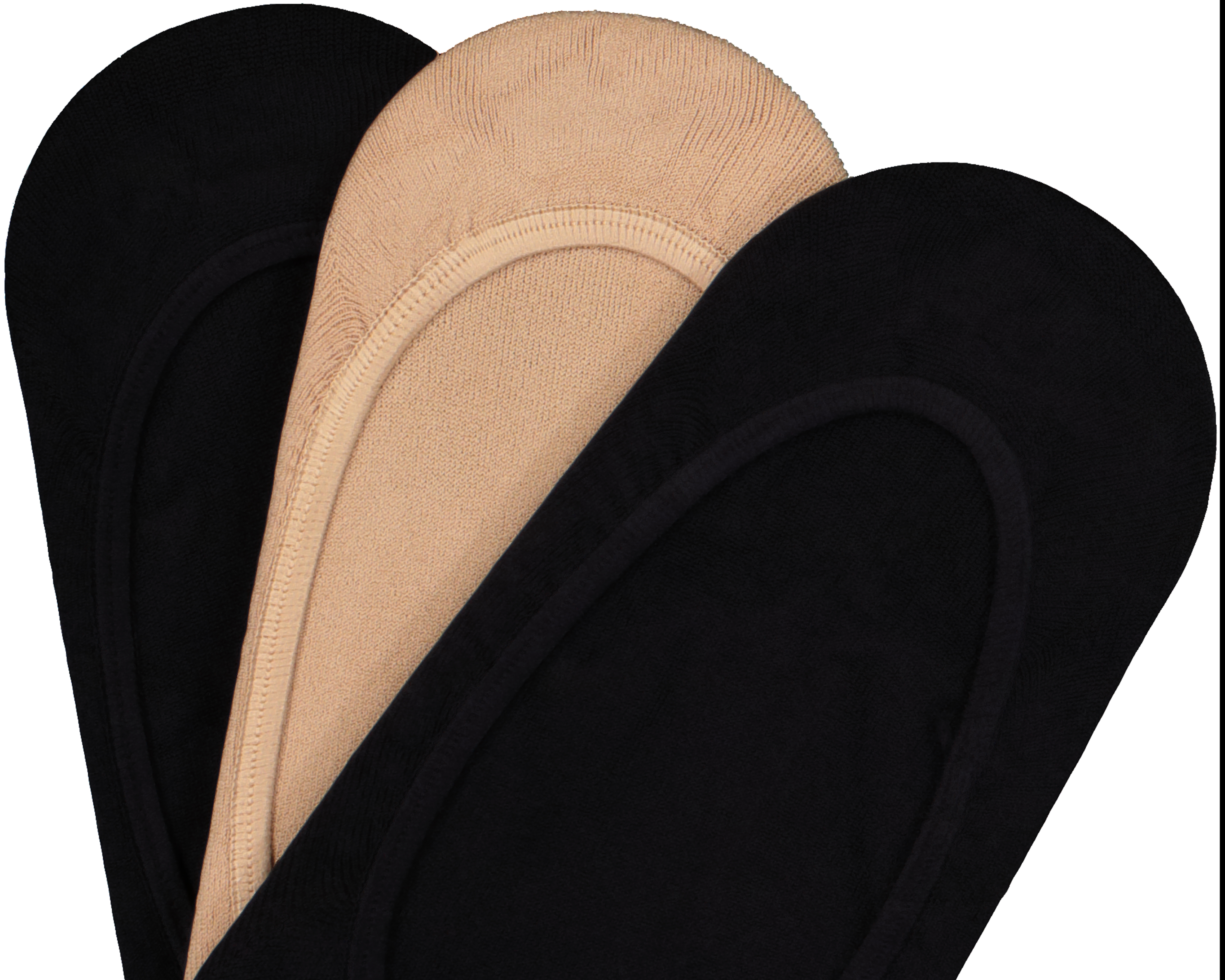 Foto 3 pulgar | Foto 2 | Calcetas Invisibles Lovest para Mujer 3 Pares