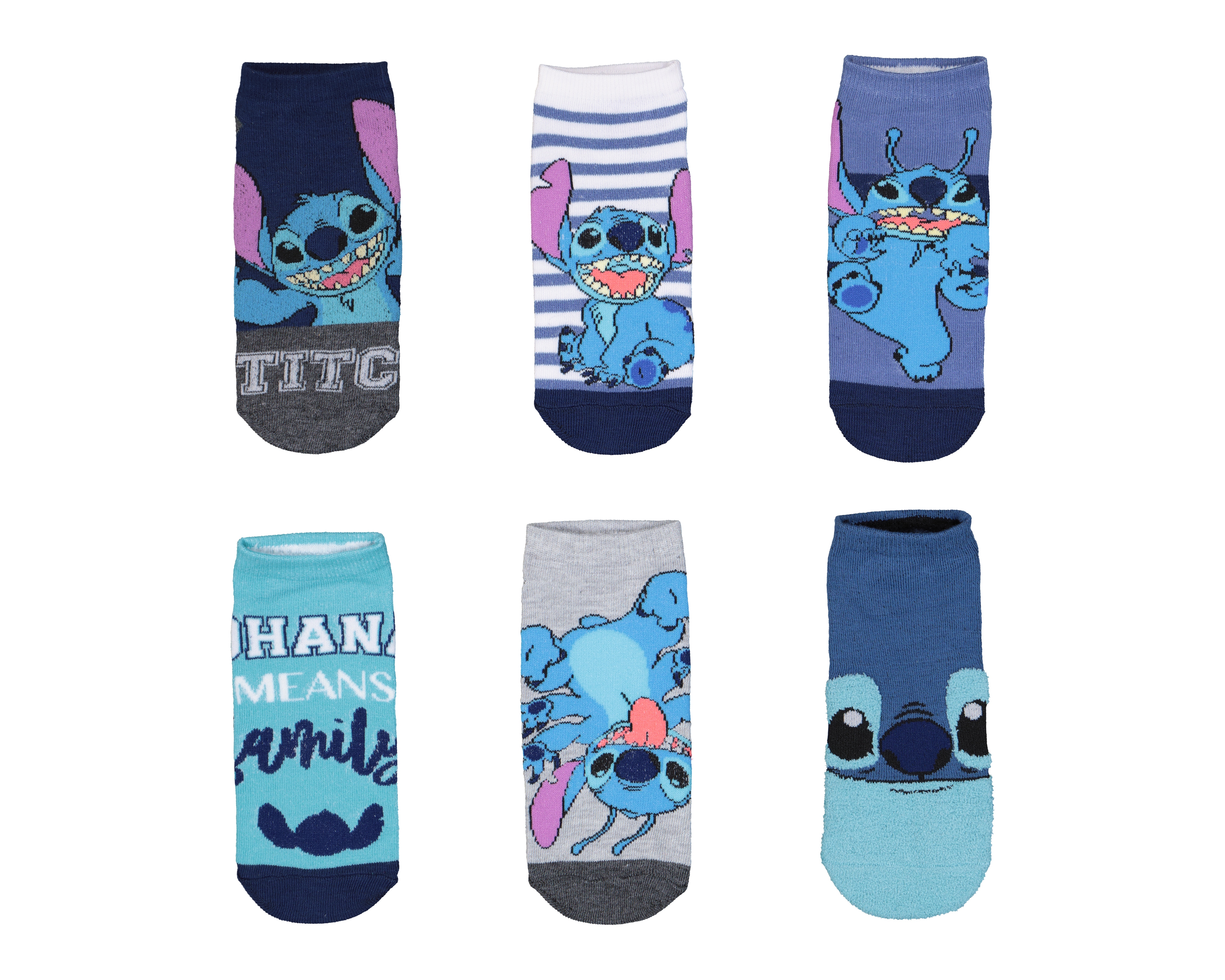Calcetas Tines Disney para Mujer 6 Pares