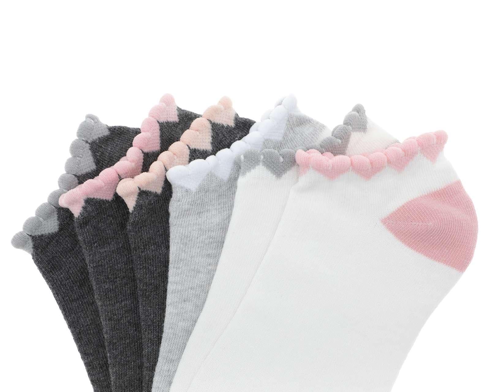 Foto 3 pulgar | Foto 2 | Calcetas Tines Lovest para Mujer 6 Pares