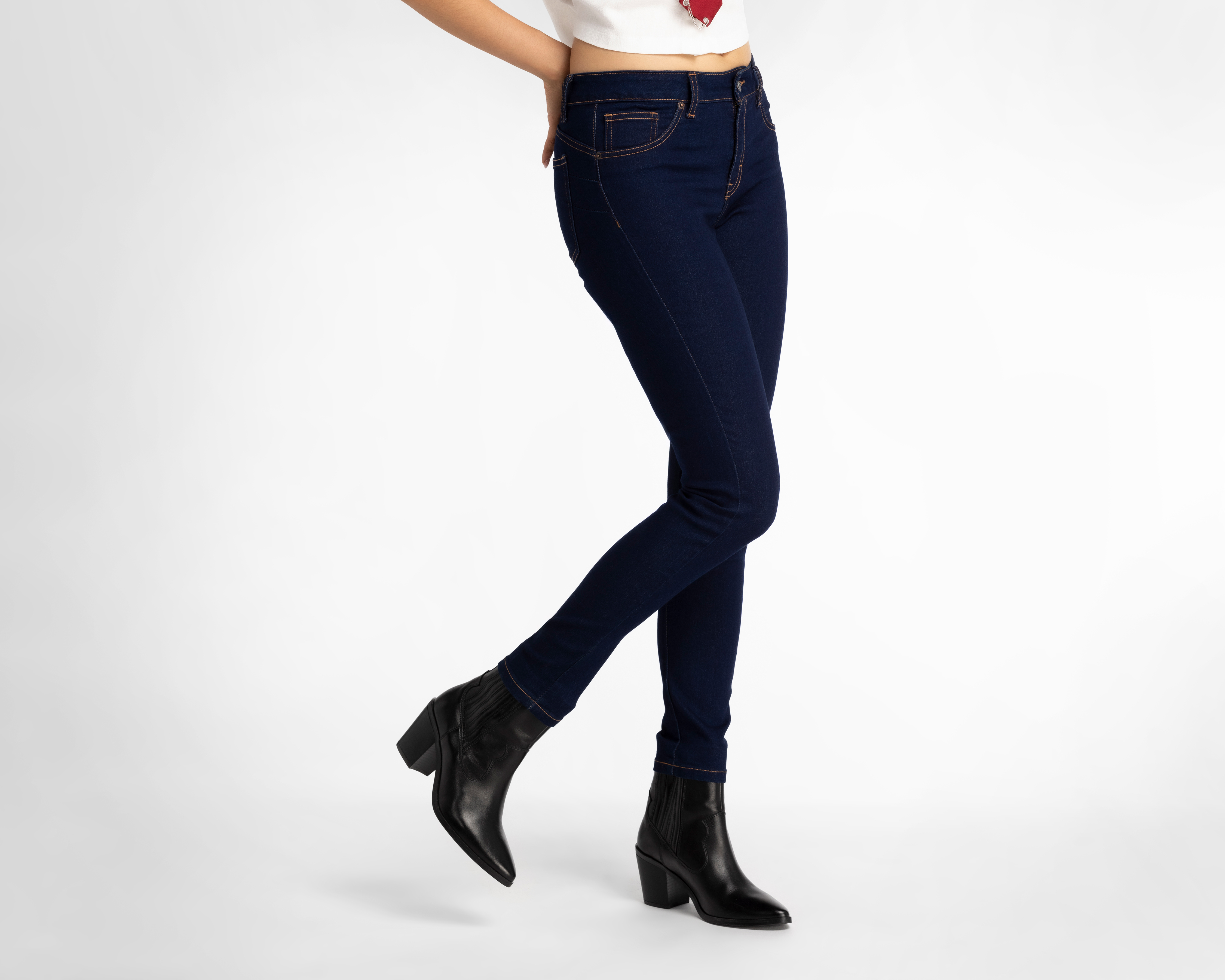Foto 2 pulgar | Foto 1 | Jeans Skinny 18 Forever para Mujer