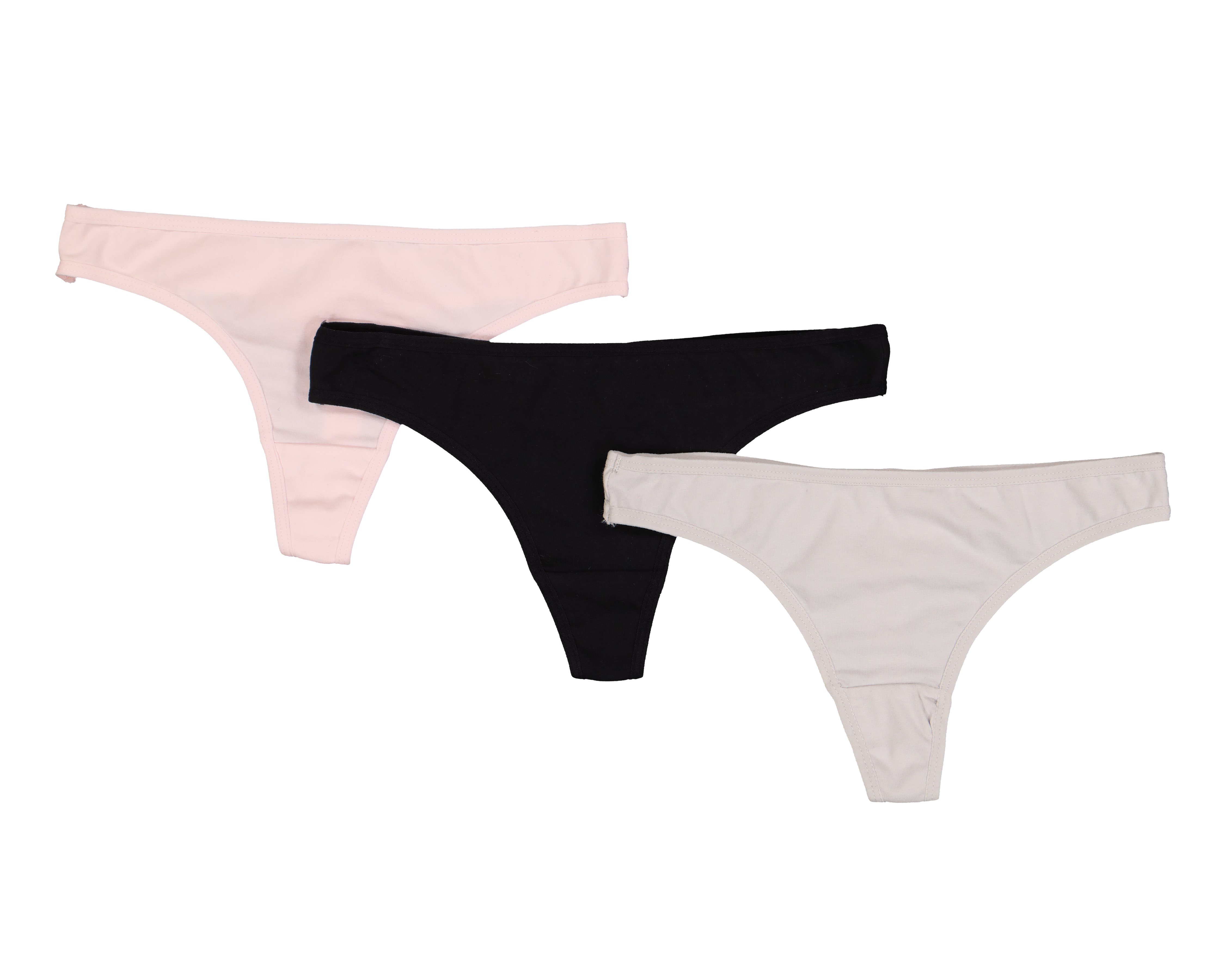 Tanga Refill de Algodón Orgánico para Mujer 3 Pack