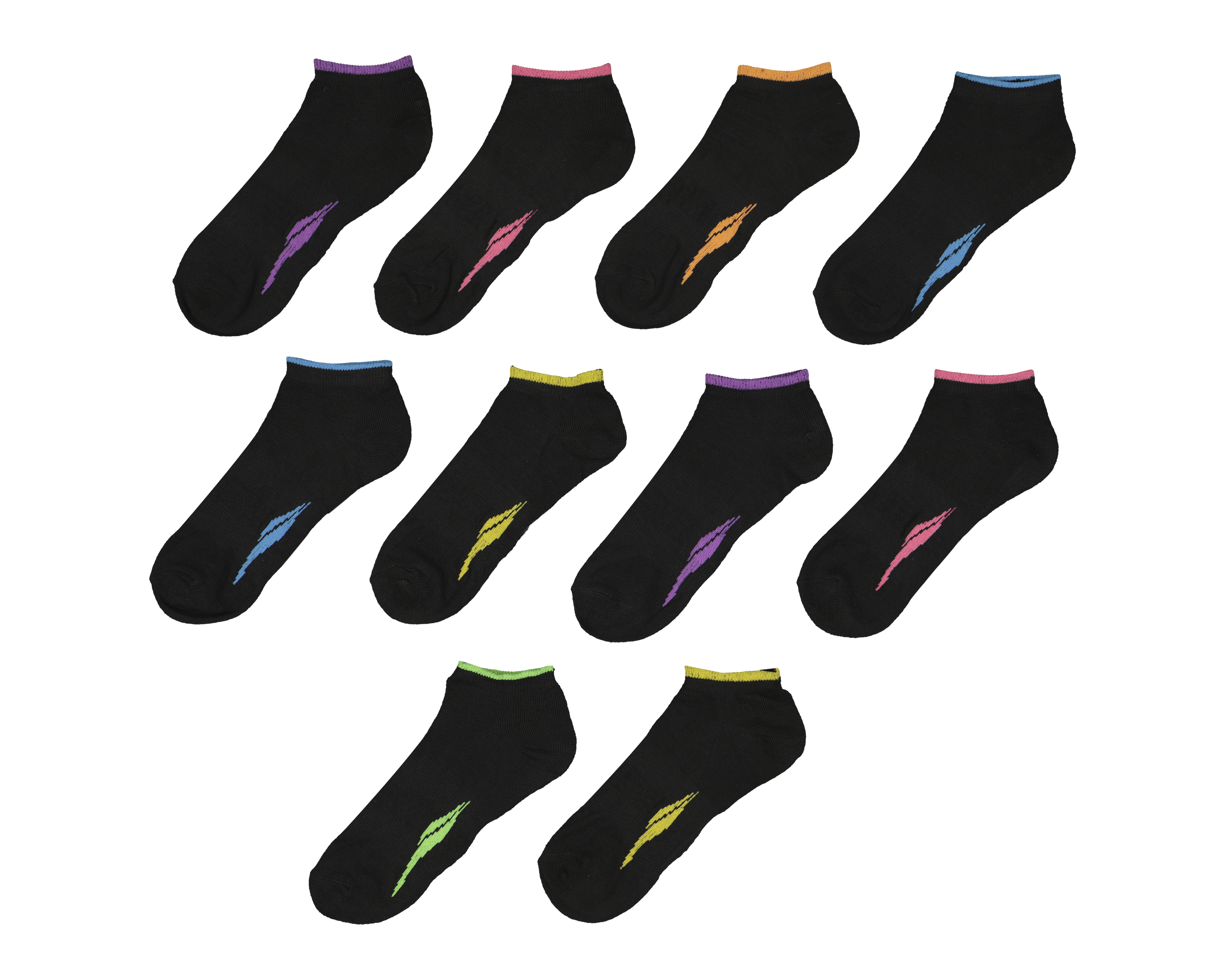 Foto 2 pulgar | Foto 1 | Calcetas Deportivas Tines Sportline Cool-Tek para Mujer 10 Pares