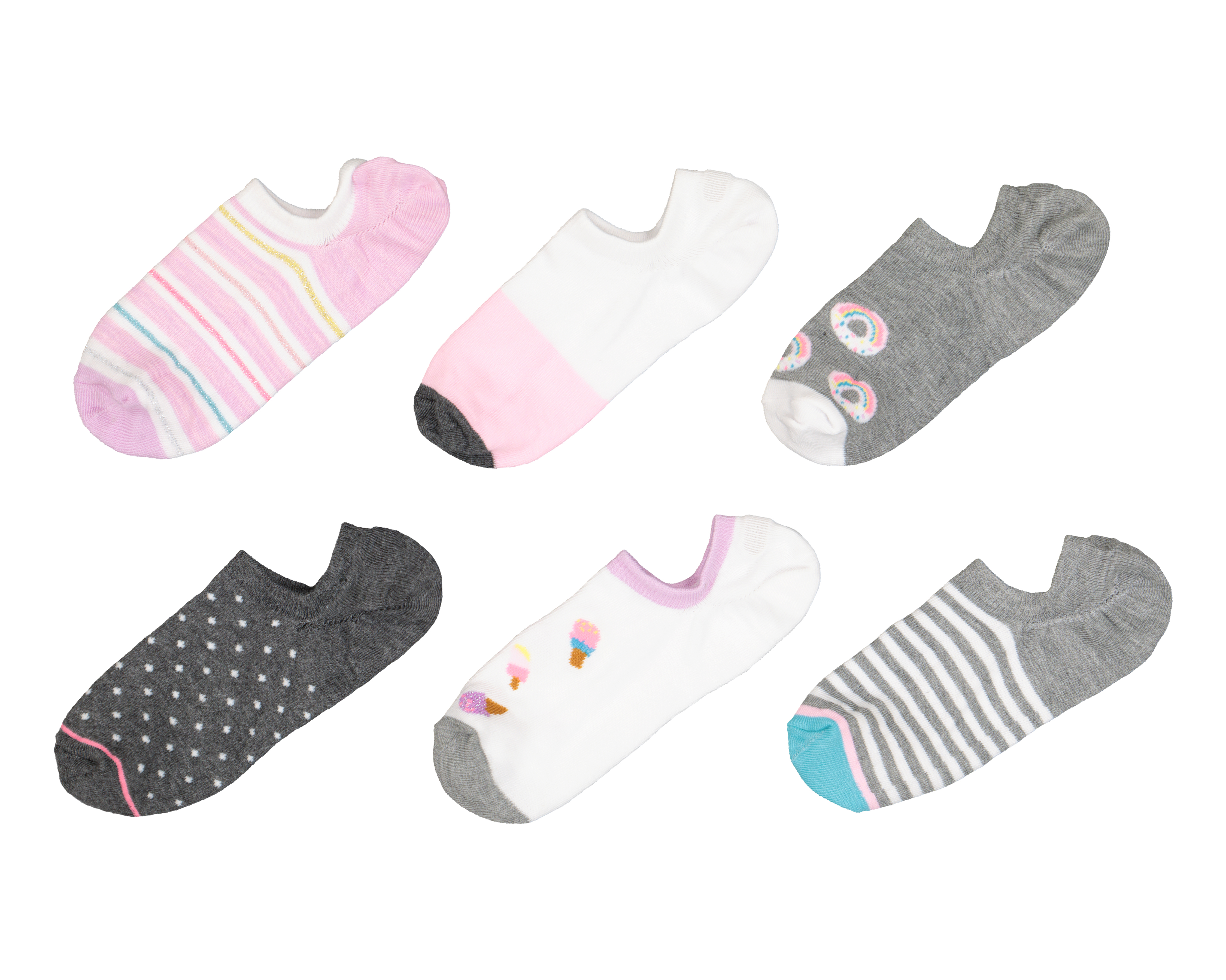 Calcetas Invisibles Lovest para Mujer 6 Pares