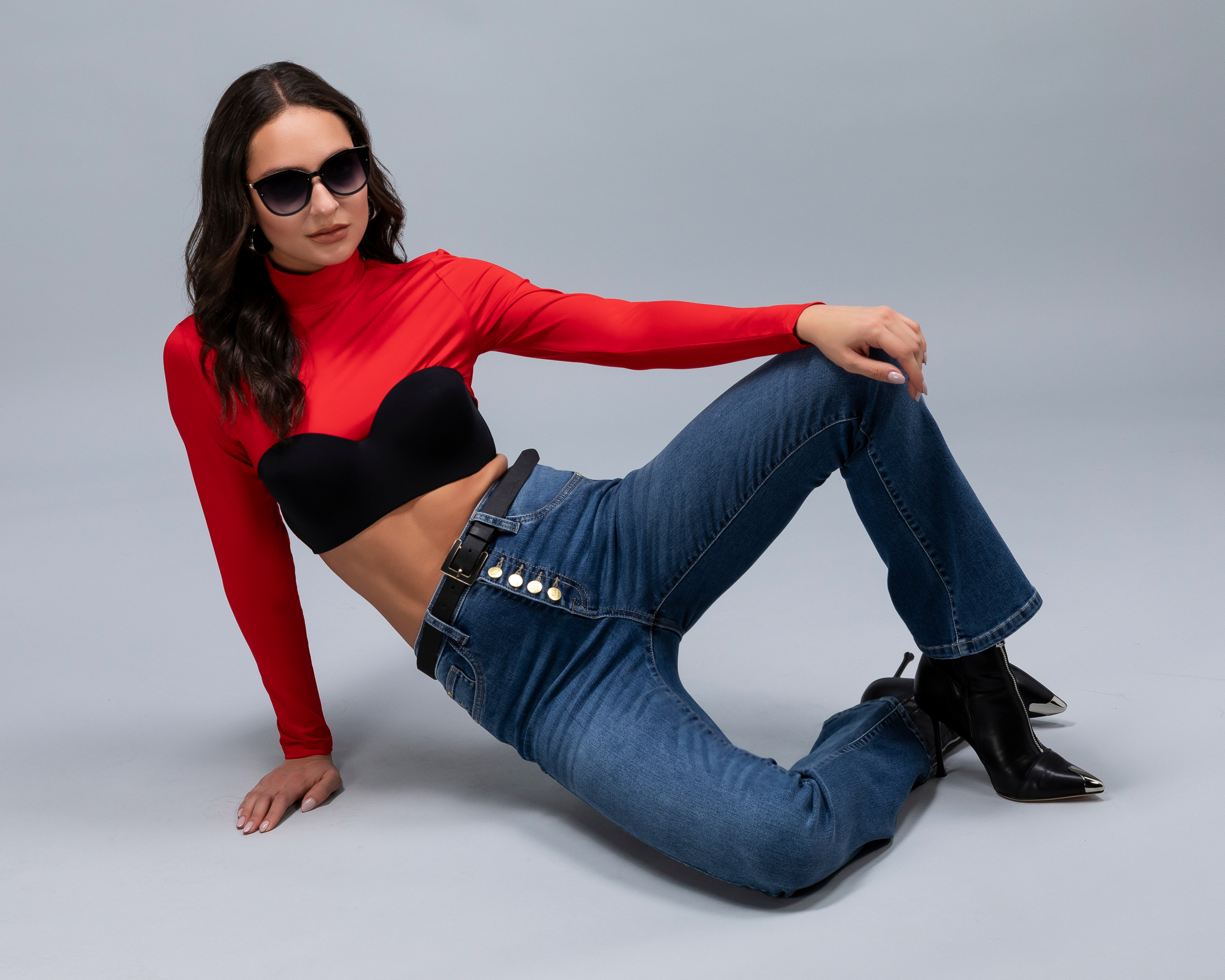 Jeans Flare Jennifer Lopez para Mujer