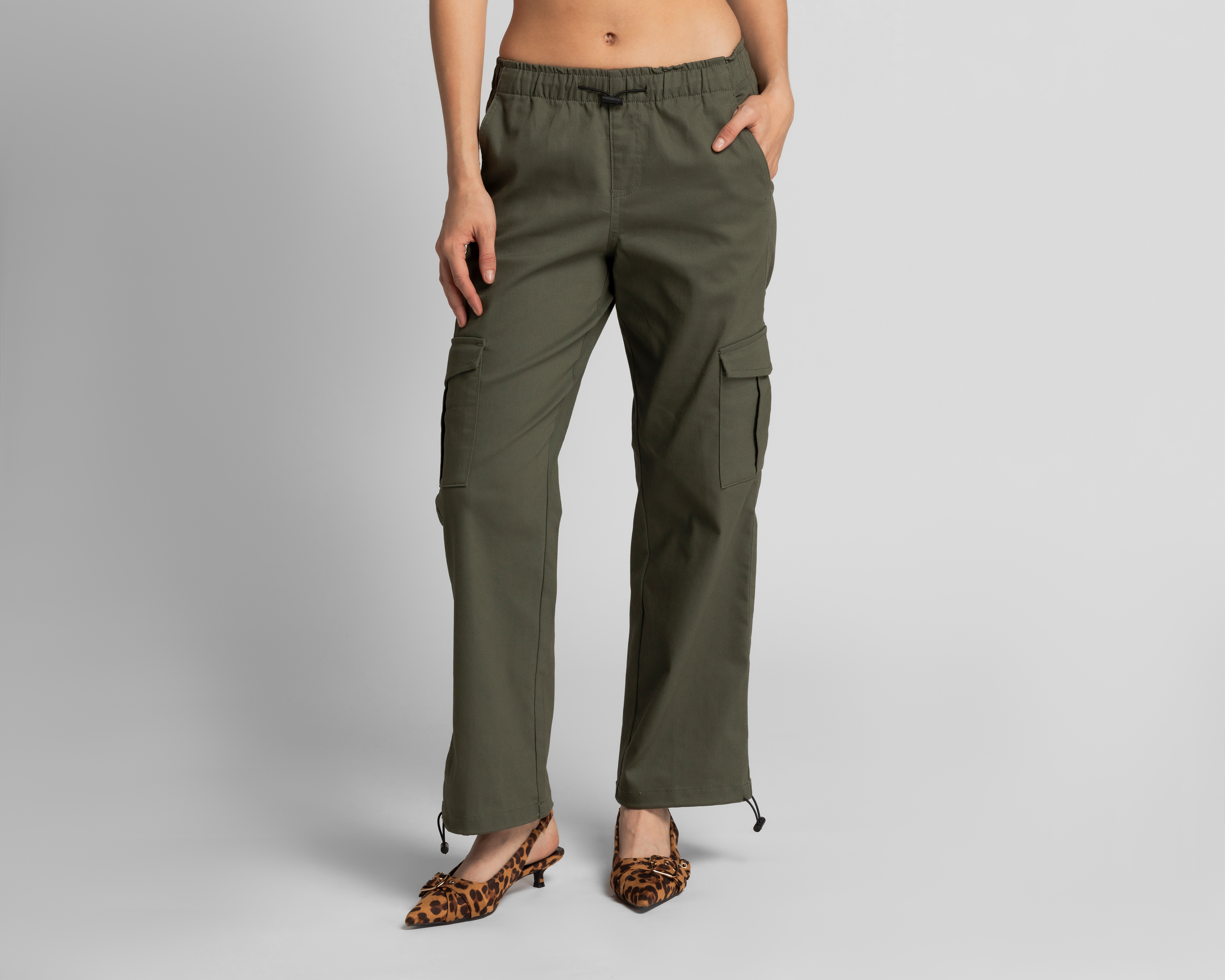 Foto 1 | Foto 1 | Pantalón Refill Cargo Recto para Mujer