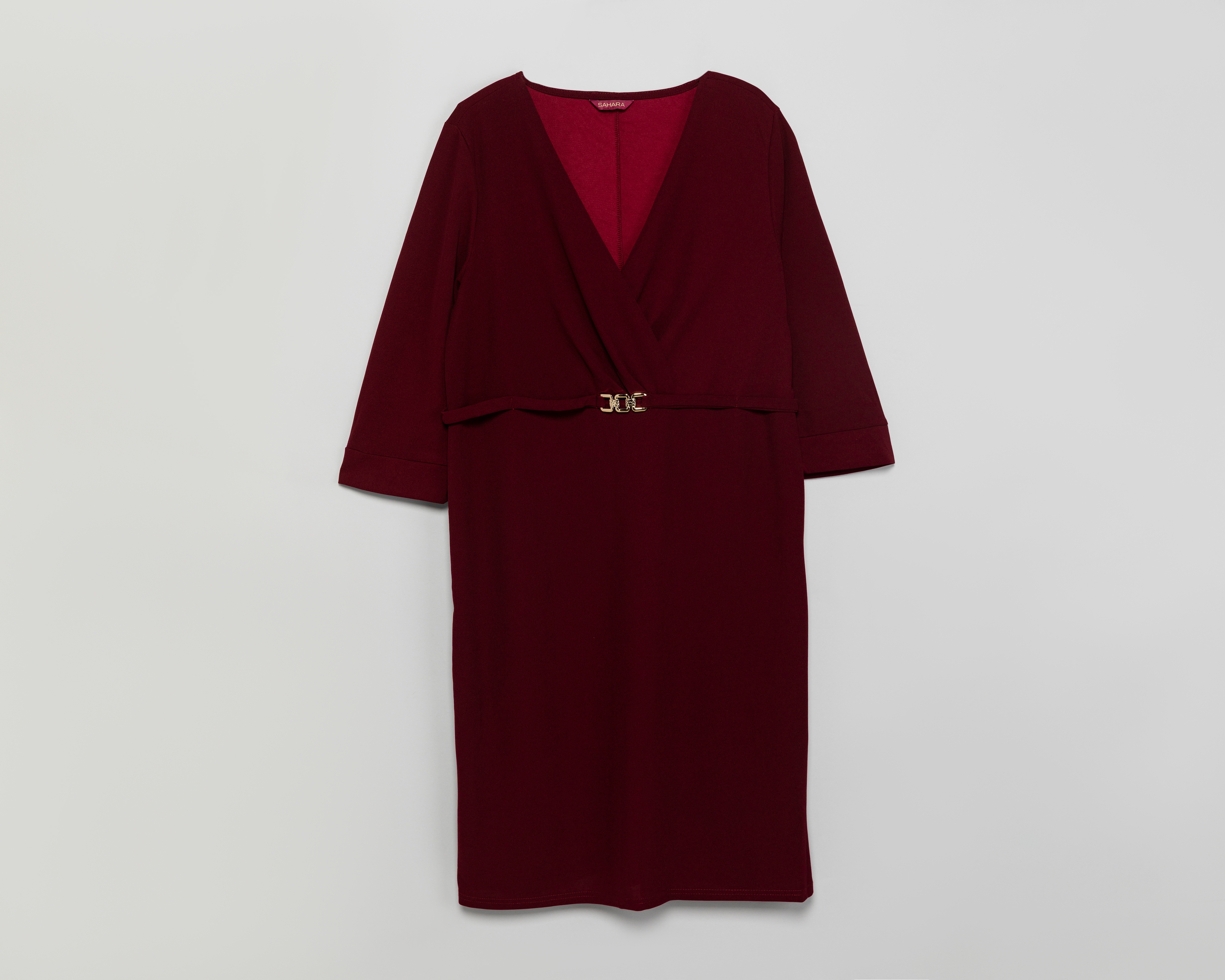 Vestido Formal Sahara Corto Vino para Mujer