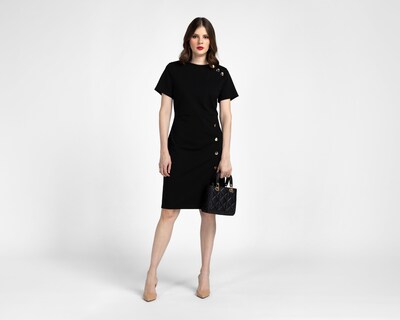 Foto 2 | Foto 2 | Vestido Formal Sahara Negro para Mujer