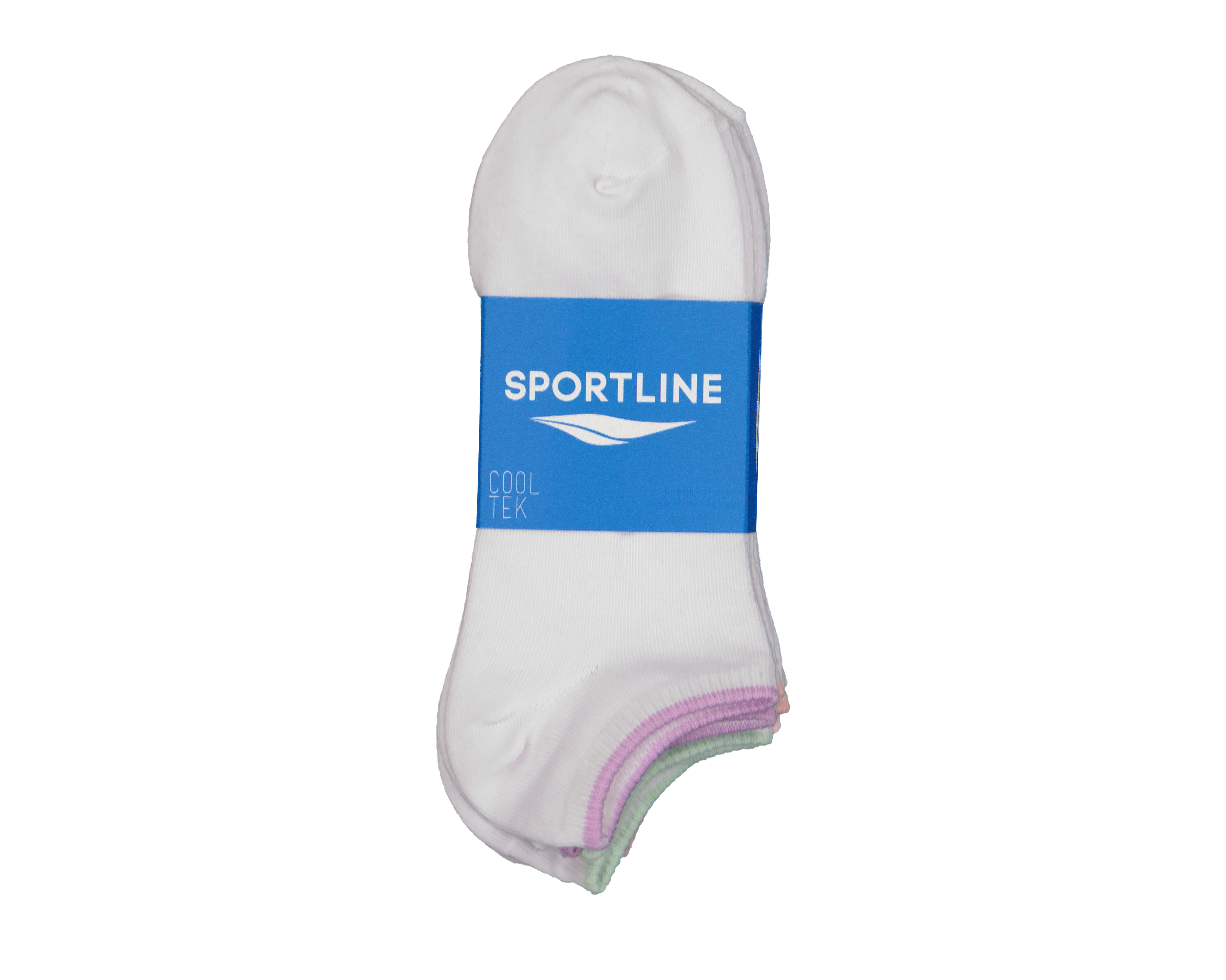 Foto 4 pulgar | Foto 3 | Calcetas Deportivas Tines Sportline Cool-Tek para Mujer 6 Pares