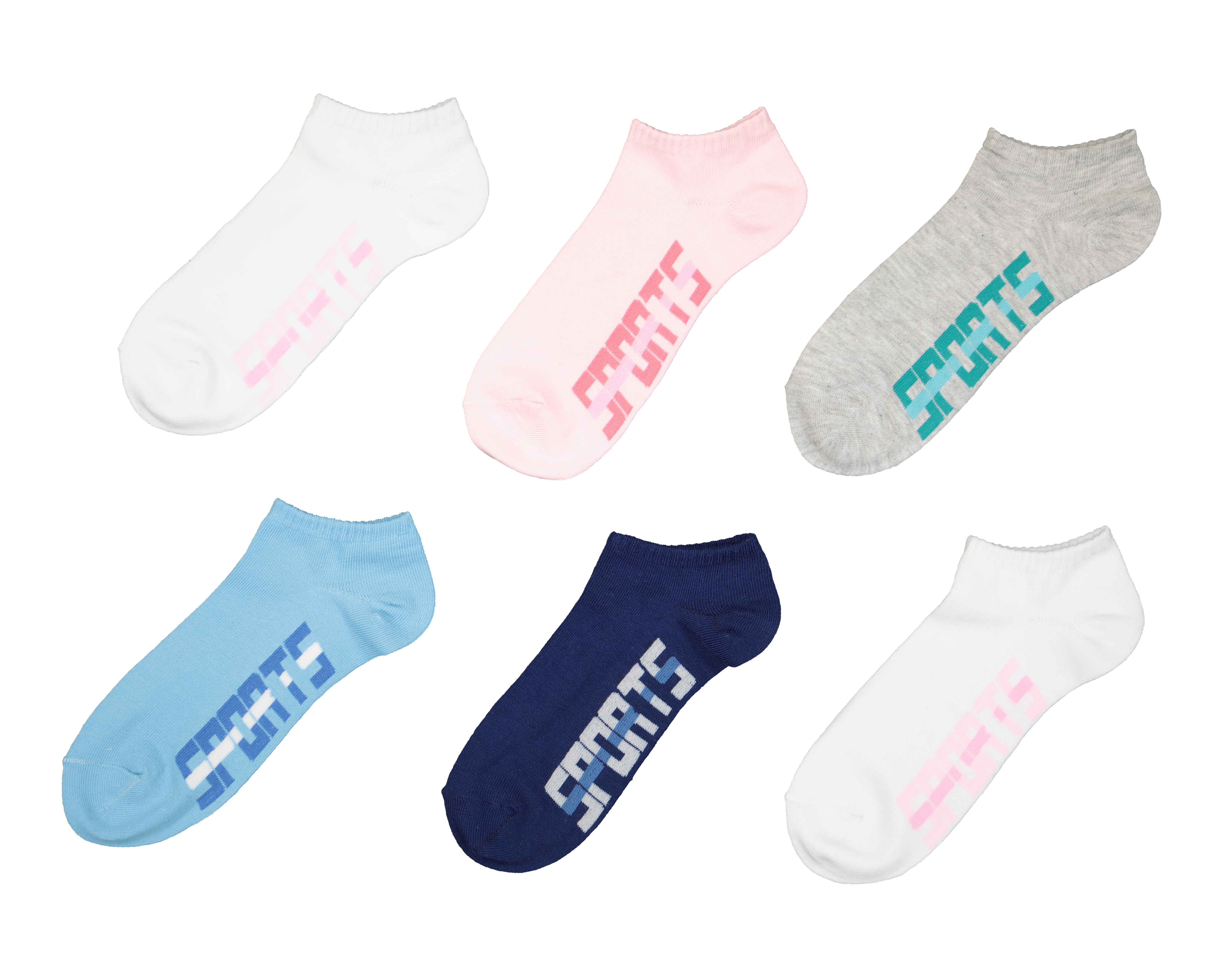 Calcetas Deportivas Tines Sportline para Mujer 6 Pares