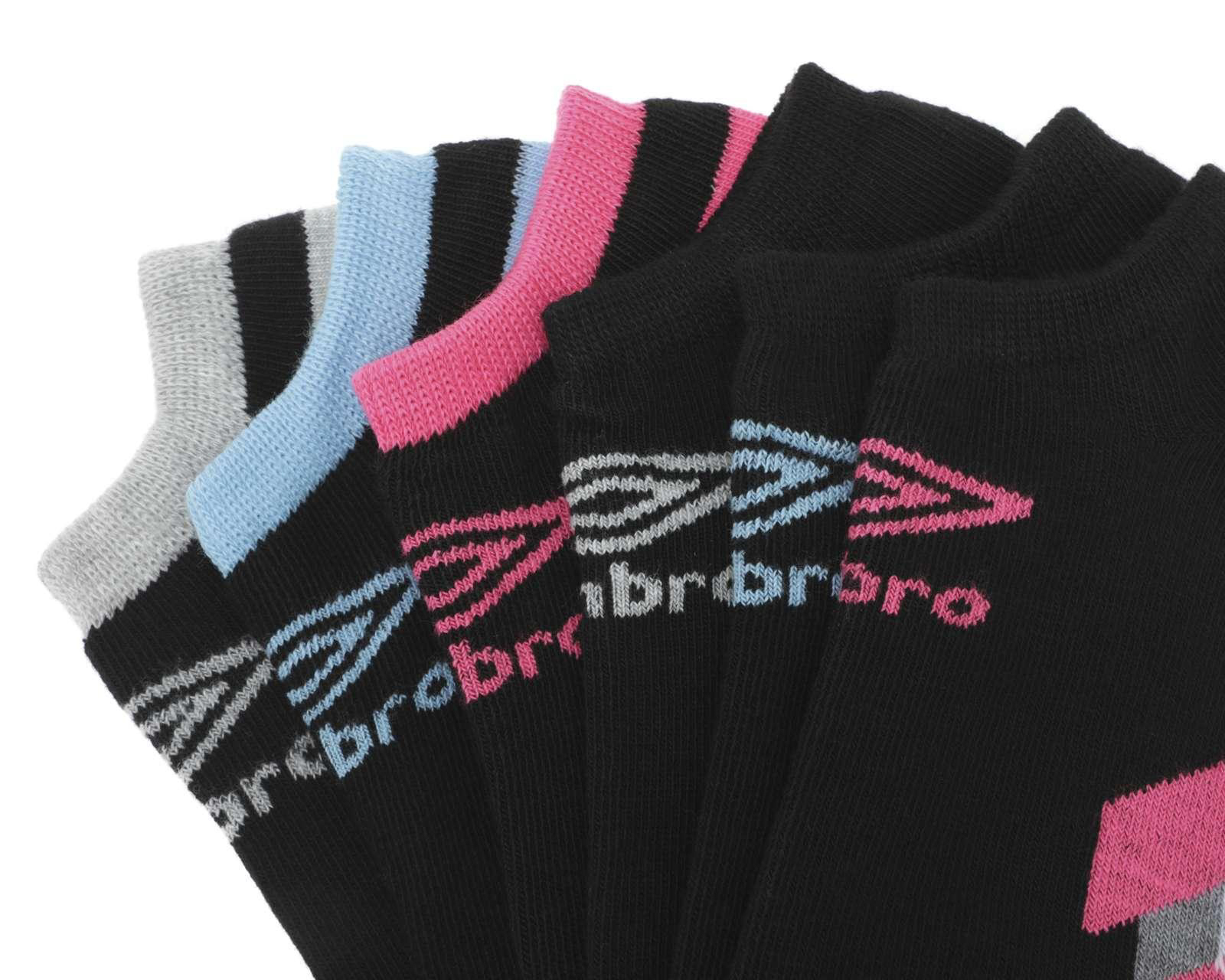 Foto 3 pulgar | Foto 2 | Calcetas Deportivas Tines Umbro para Mujer 6 Pares