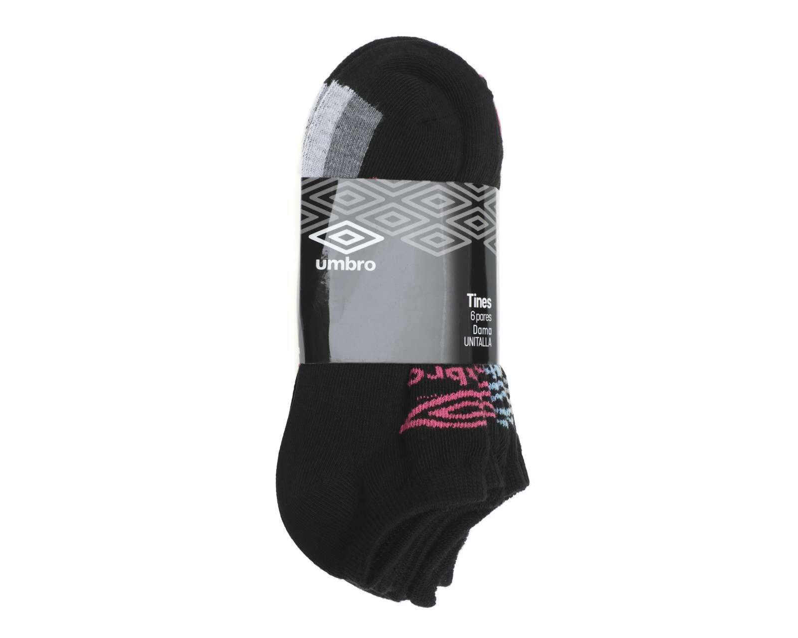 Foto 3 | Foto 3 | Calcetas Deportivas Tines Umbro para Mujer 6 Pares