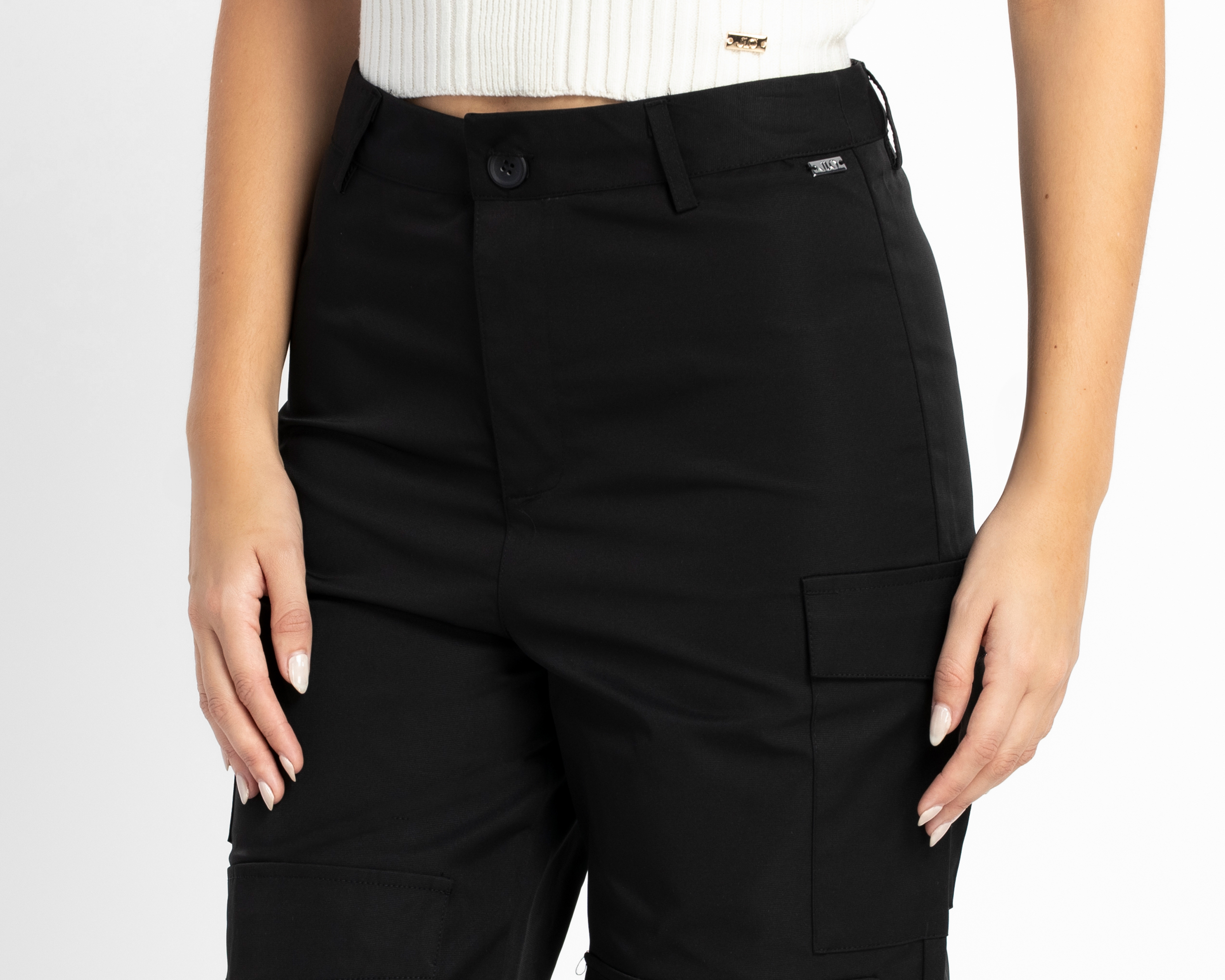 Foto 4 | Foto 4 | Pantalón Cargo Jennifer Lopez con Bolsas para Mujer