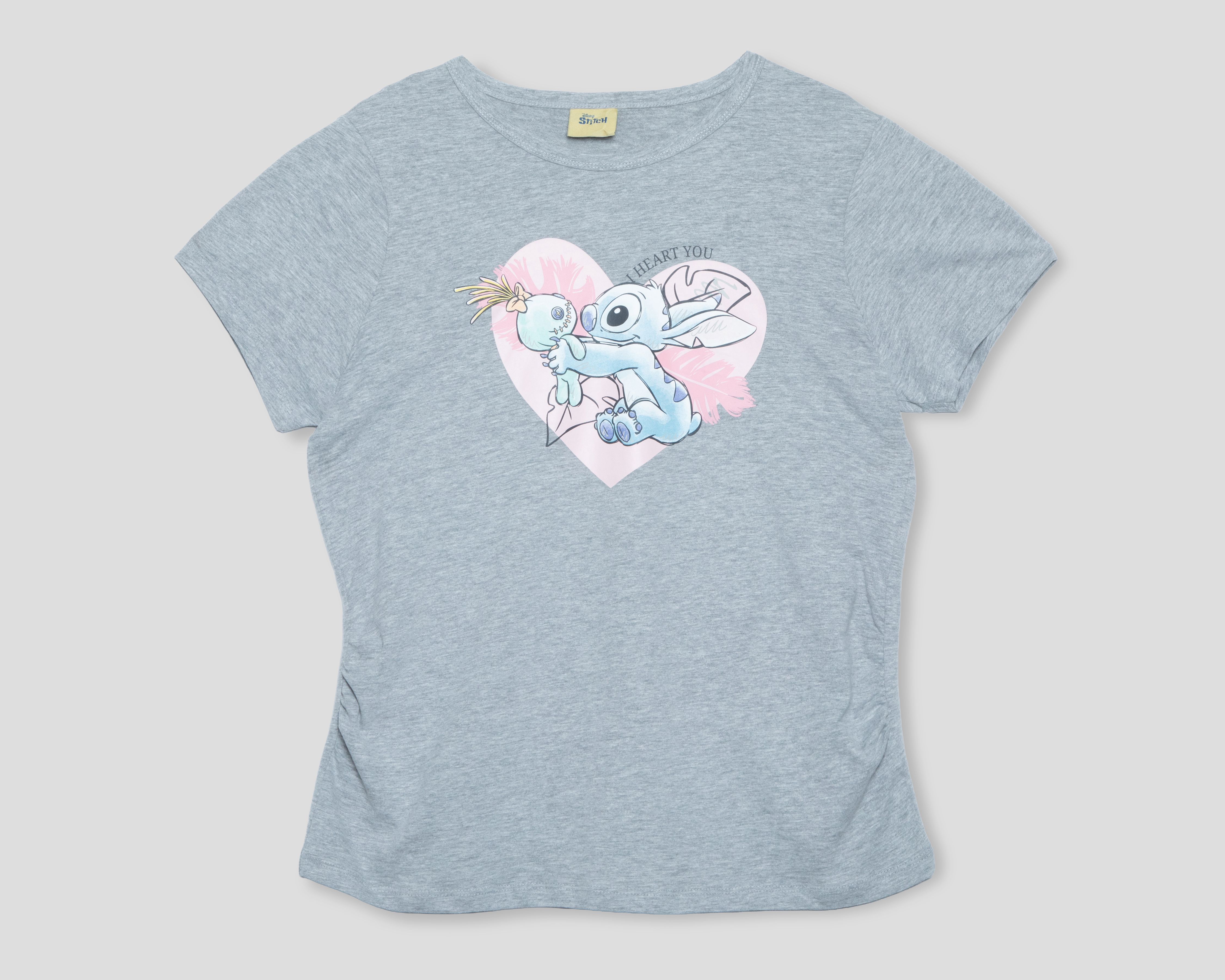 Foto 2 pulgar | Foto 1 | Playera Manga Corta Disney Stitch para Mujer