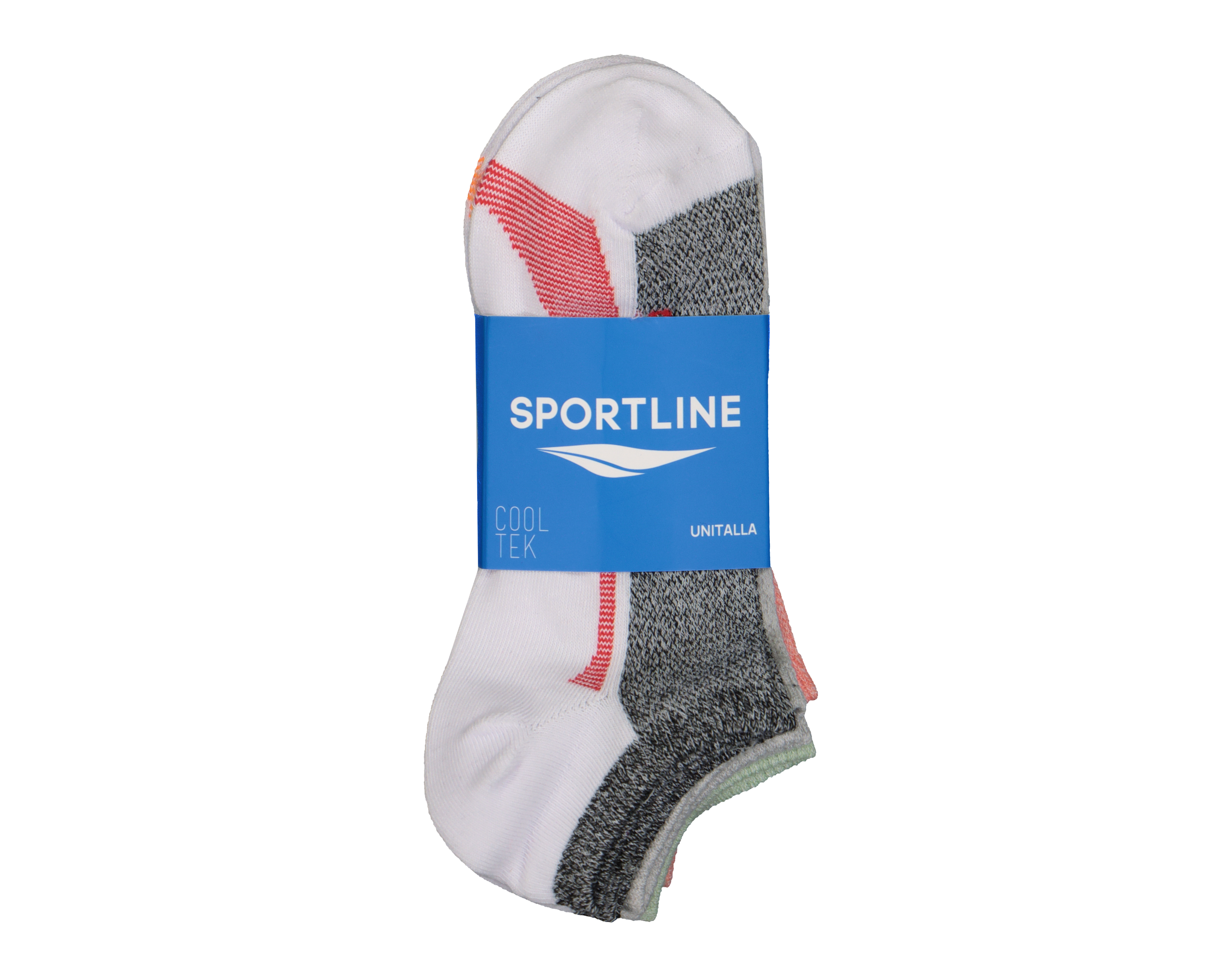 Foto 4 pulgar | Foto 3 | Calcetas Deportivas Tines Sportline Cool-Tek para Mujer 6 Pares