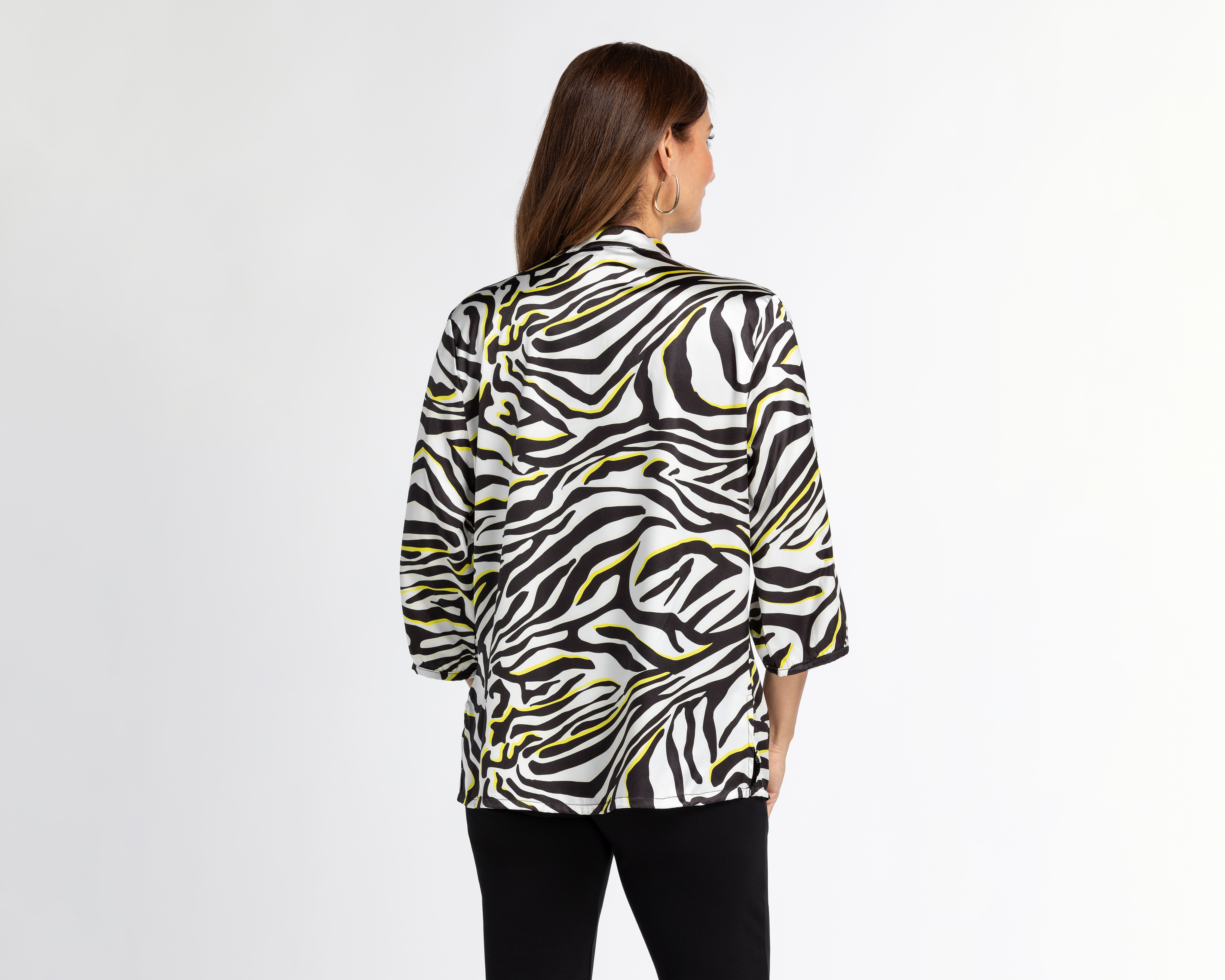 Foto 4 pulgar | Foto 3 | Blusa Sahara Manga 3/4 con Botones