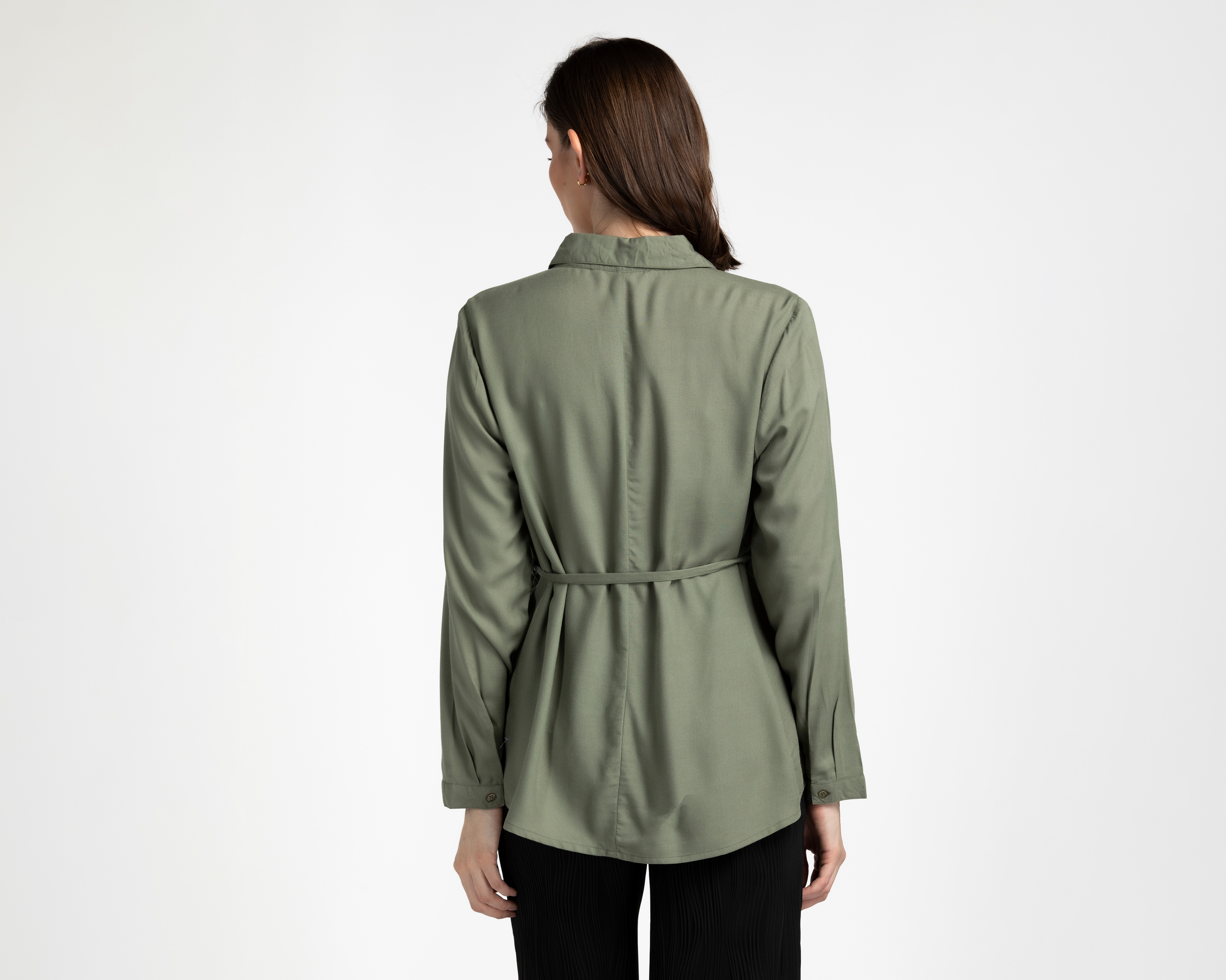 Foto 4 pulgar | Foto 3 | Blusa de Maternidad Manga Larga Mamá Bella