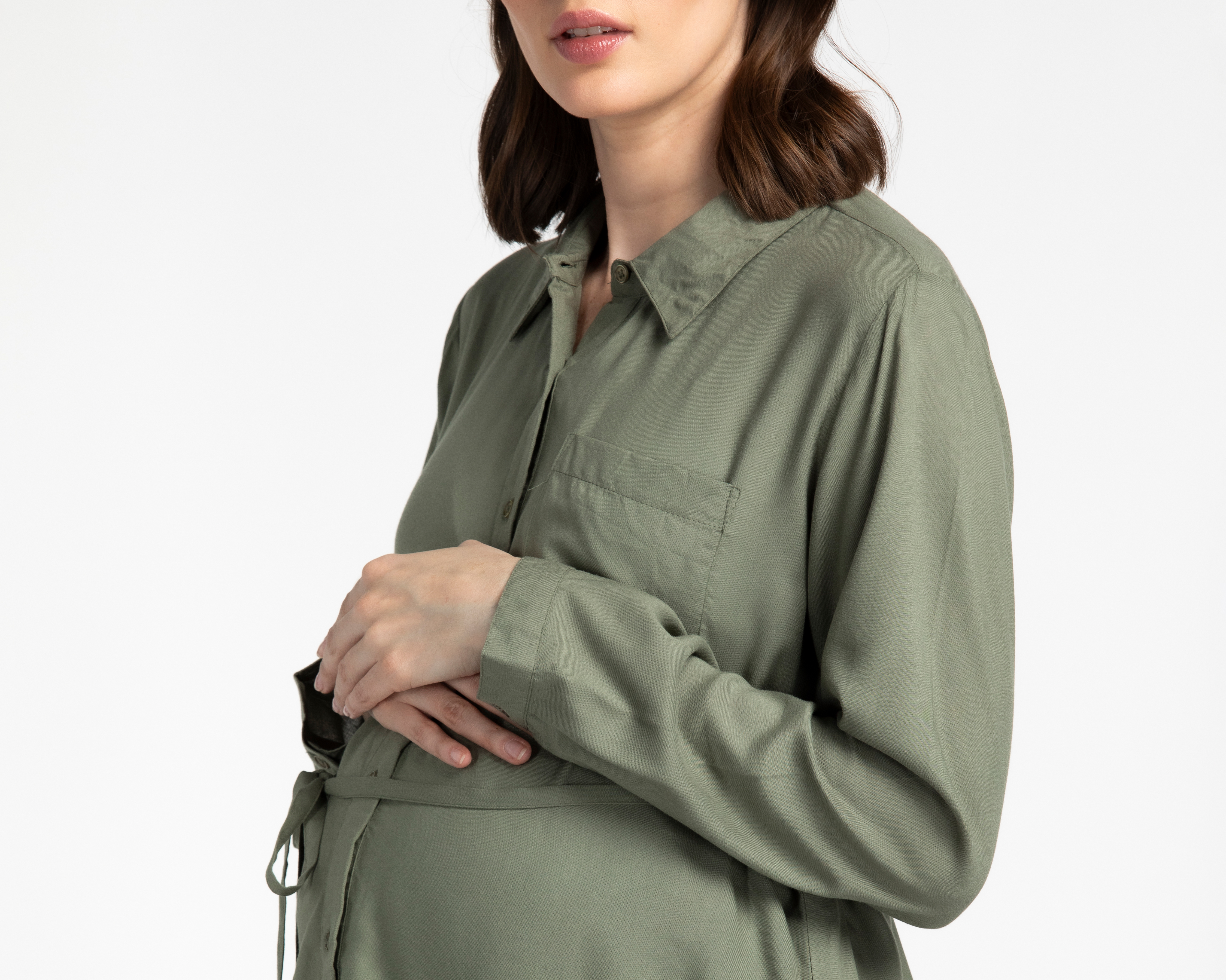 Foto 5 pulgar | Foto 4 | Blusa de Maternidad Manga Larga Mamá Bella