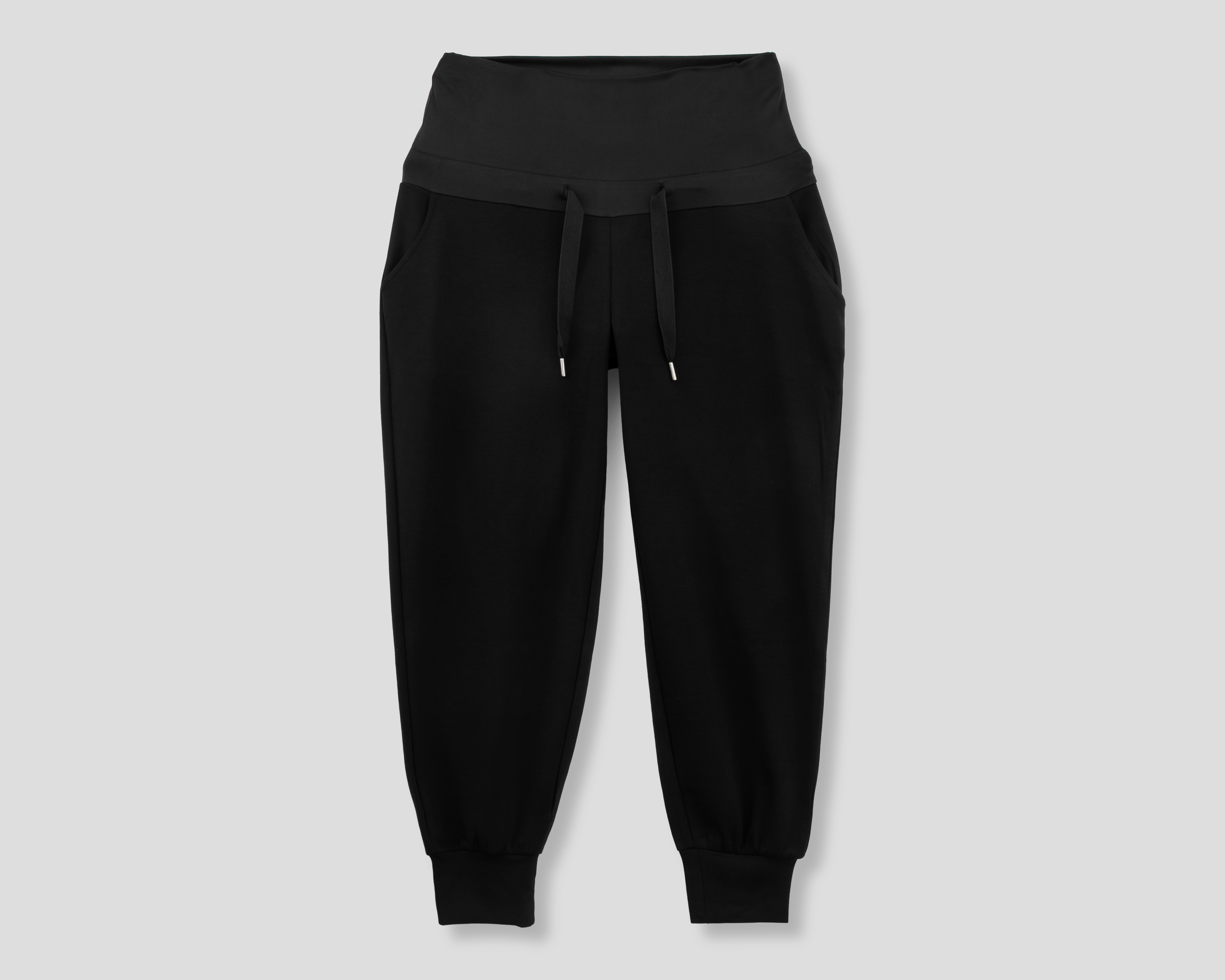 Jogger de Maternidad Negro Mamá Bella