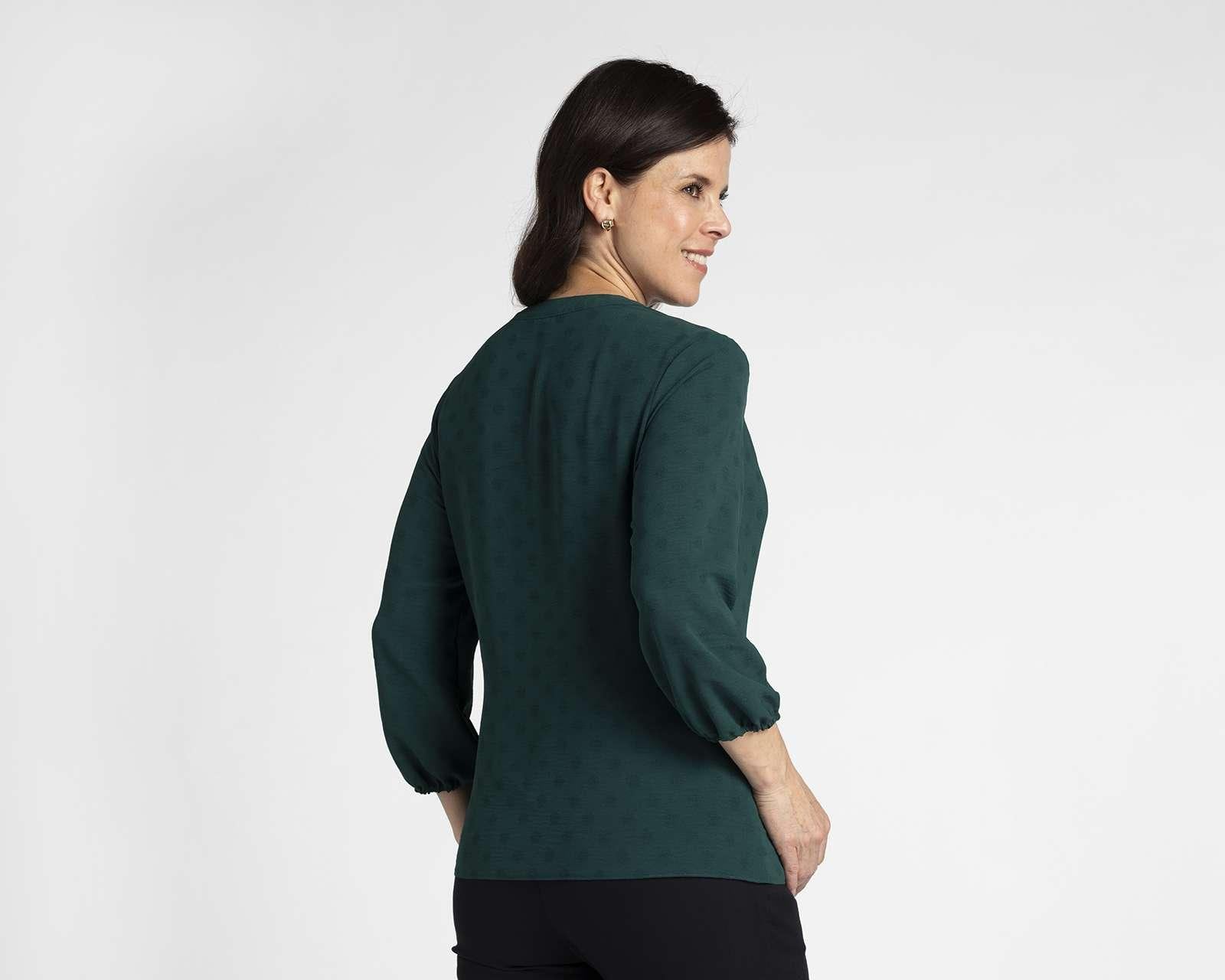Foto 4 pulgar | Foto 3 | Blusa Sahara Manga Larga con Botones