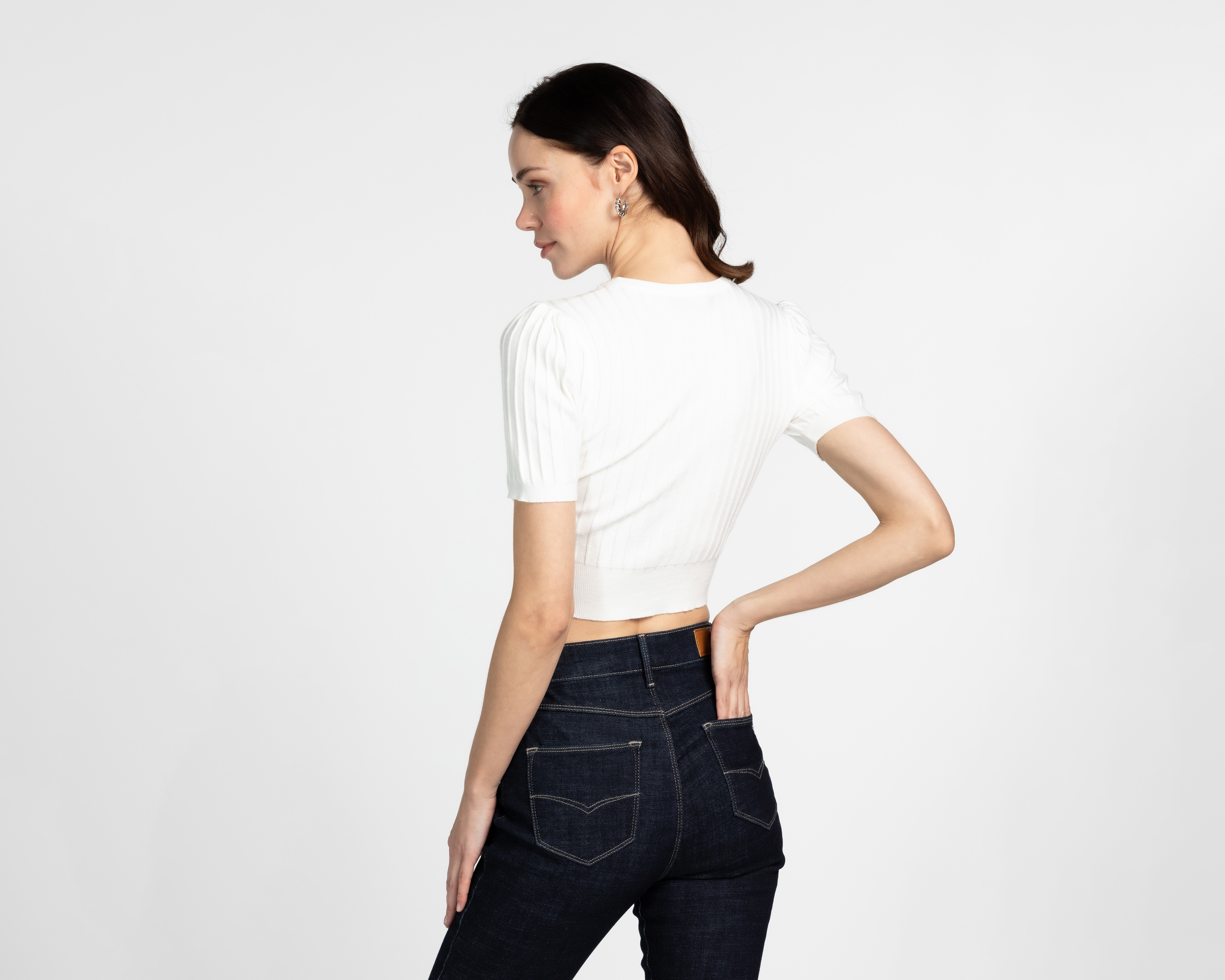 Foto 3 | Foto 3 | Blusa Jennifer Lopez Manga Corta para Mujer