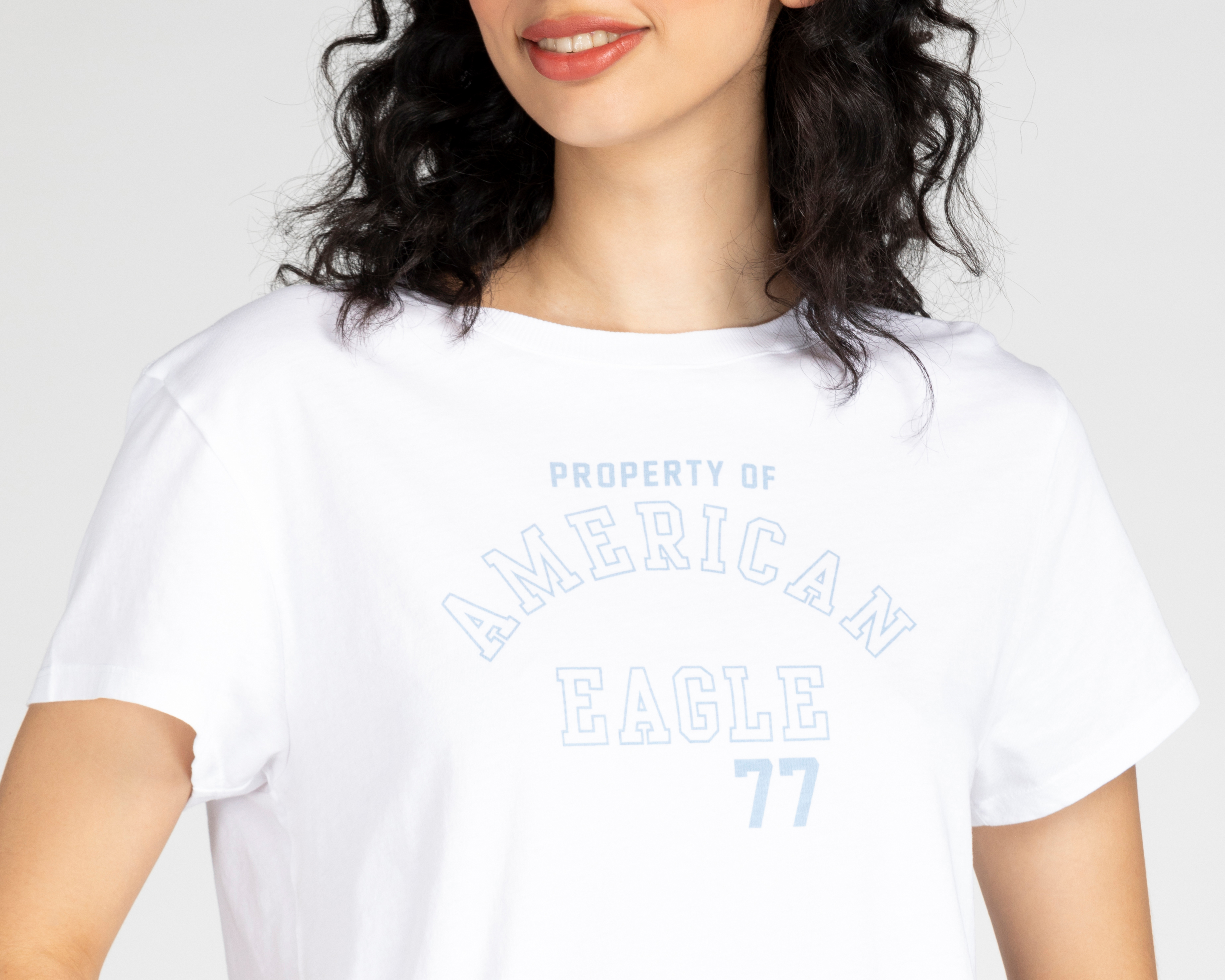 Foto 5 pulgar | Foto 4 | T-Shirt American Eagle con Gráfico