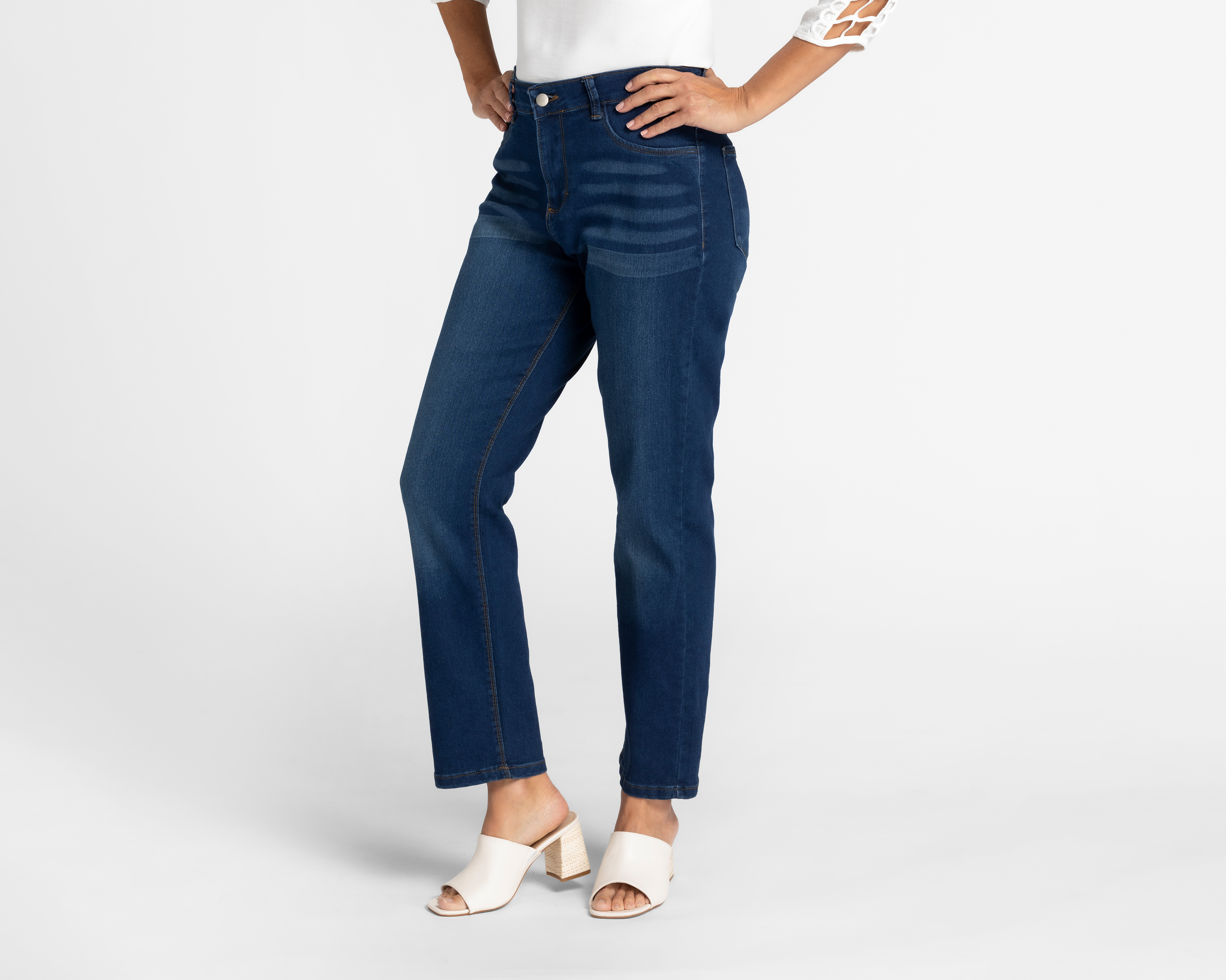 Jeans Lady Sun Slim Deslavados