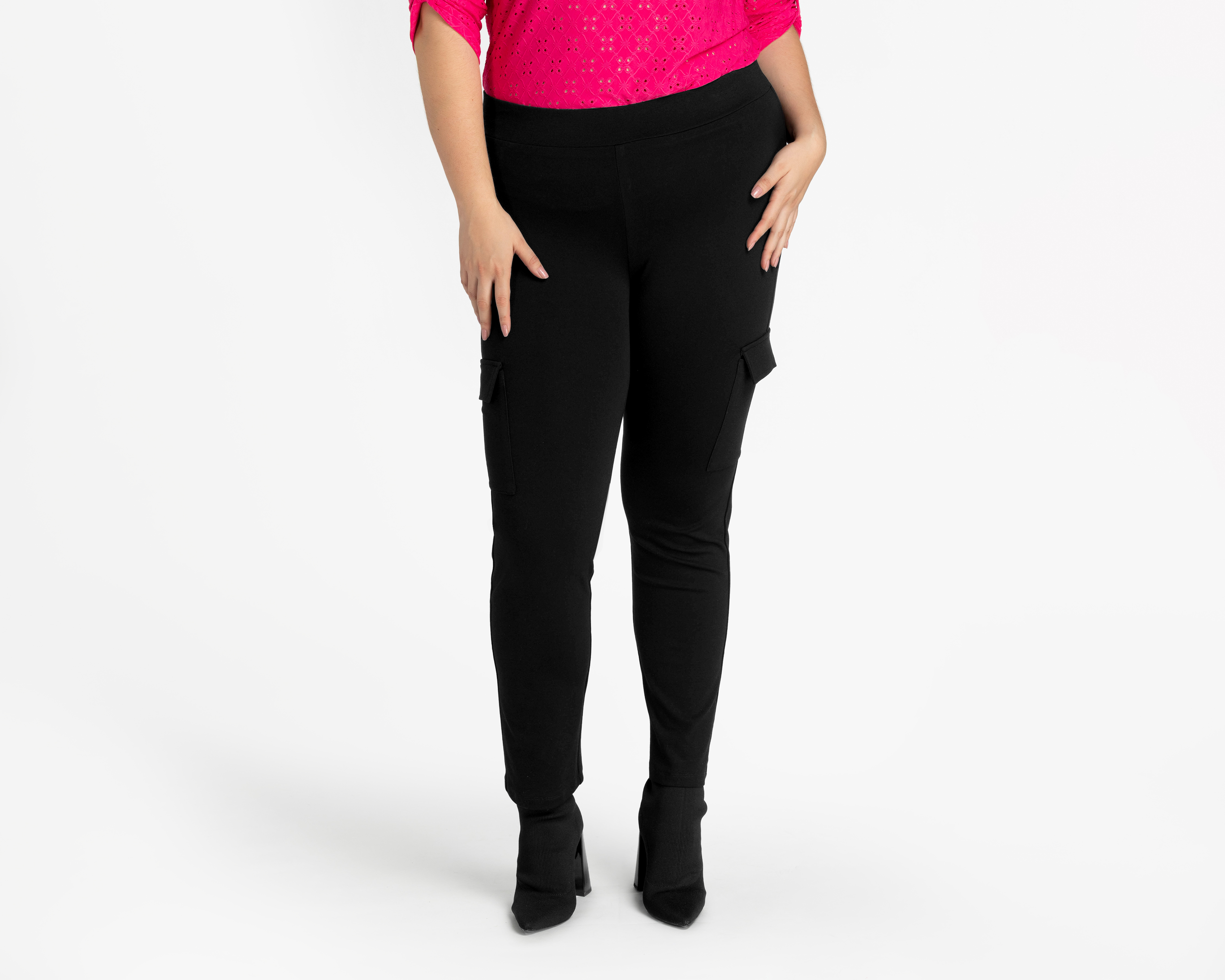 Foto 5 pulgar | Foto 4 | Leggings Sahara con Bolsas Cargo
