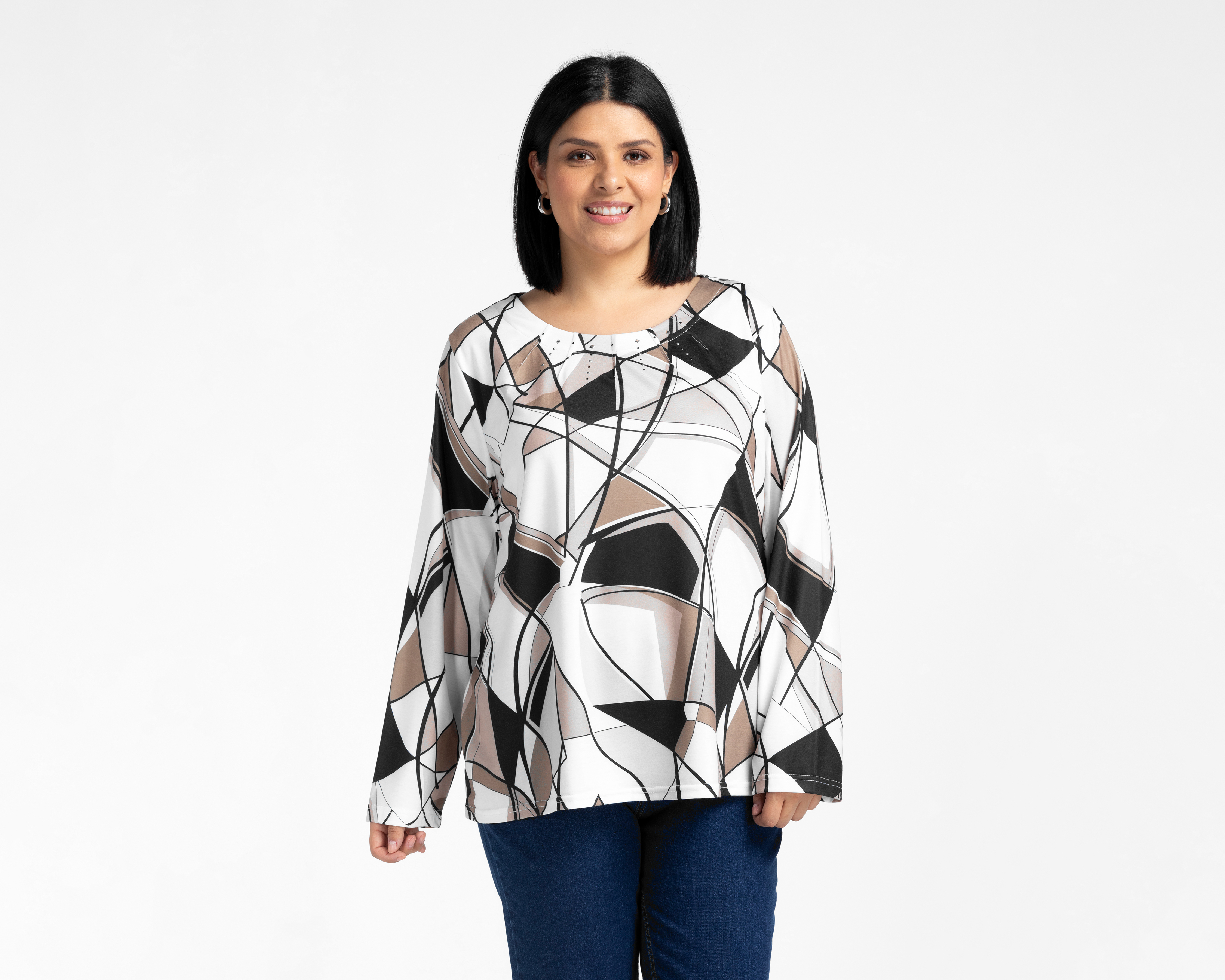Blusa Manga Larga Lady Sun para Mujer
