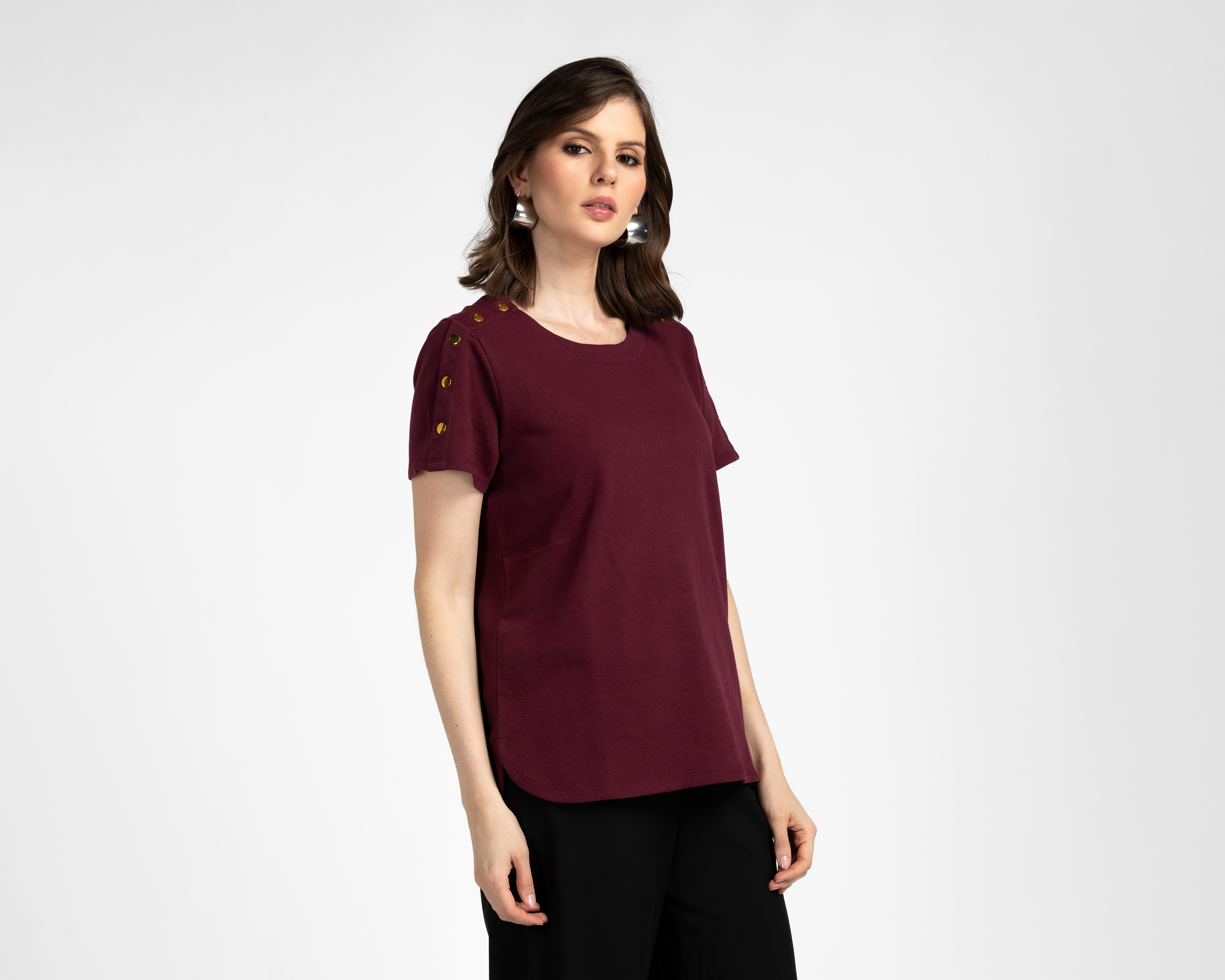 Blusa Manga Corta Sahara para Mujer