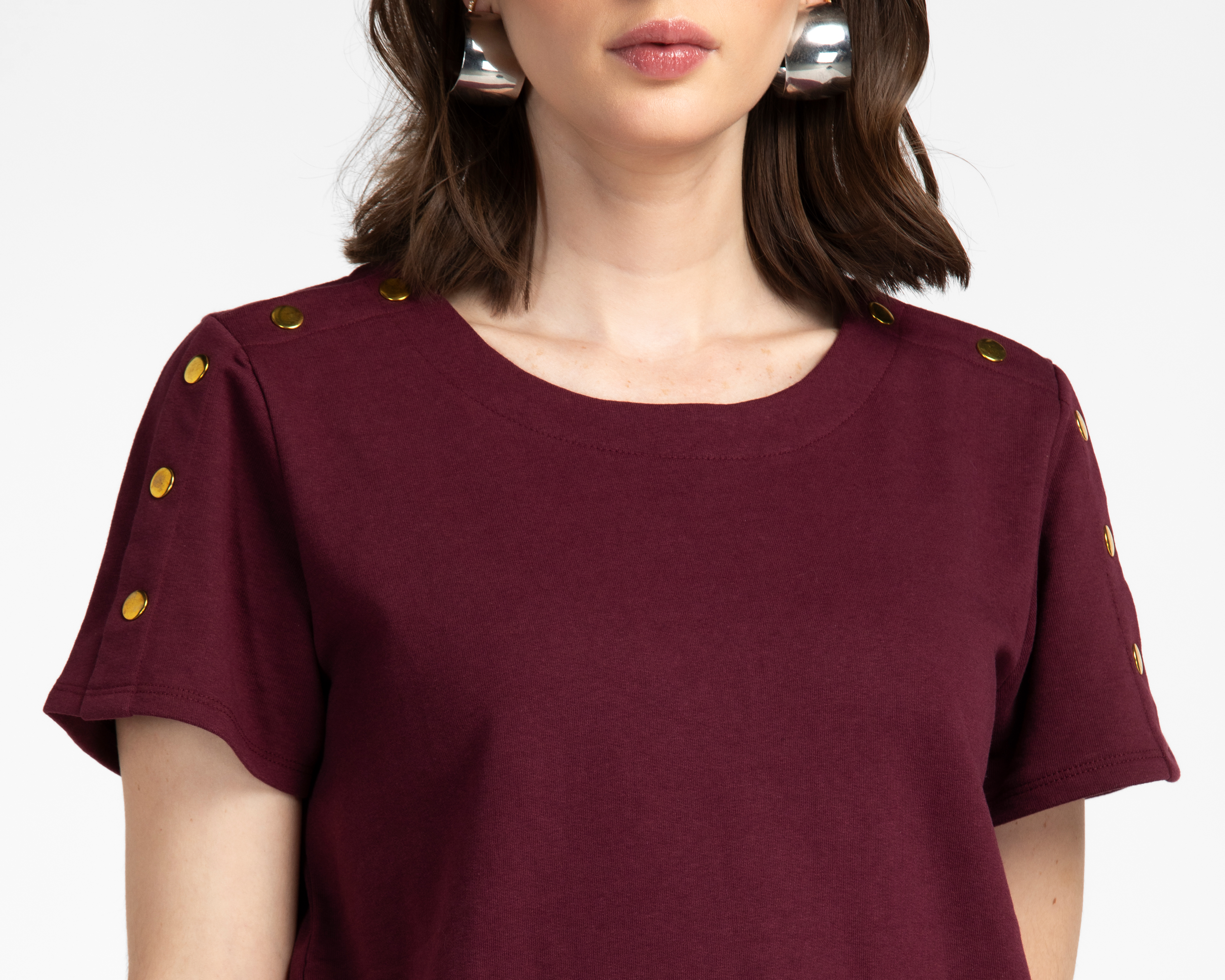 Foto 5 pulgar | Foto 4 | Blusa Manga Corta Sahara para Mujer