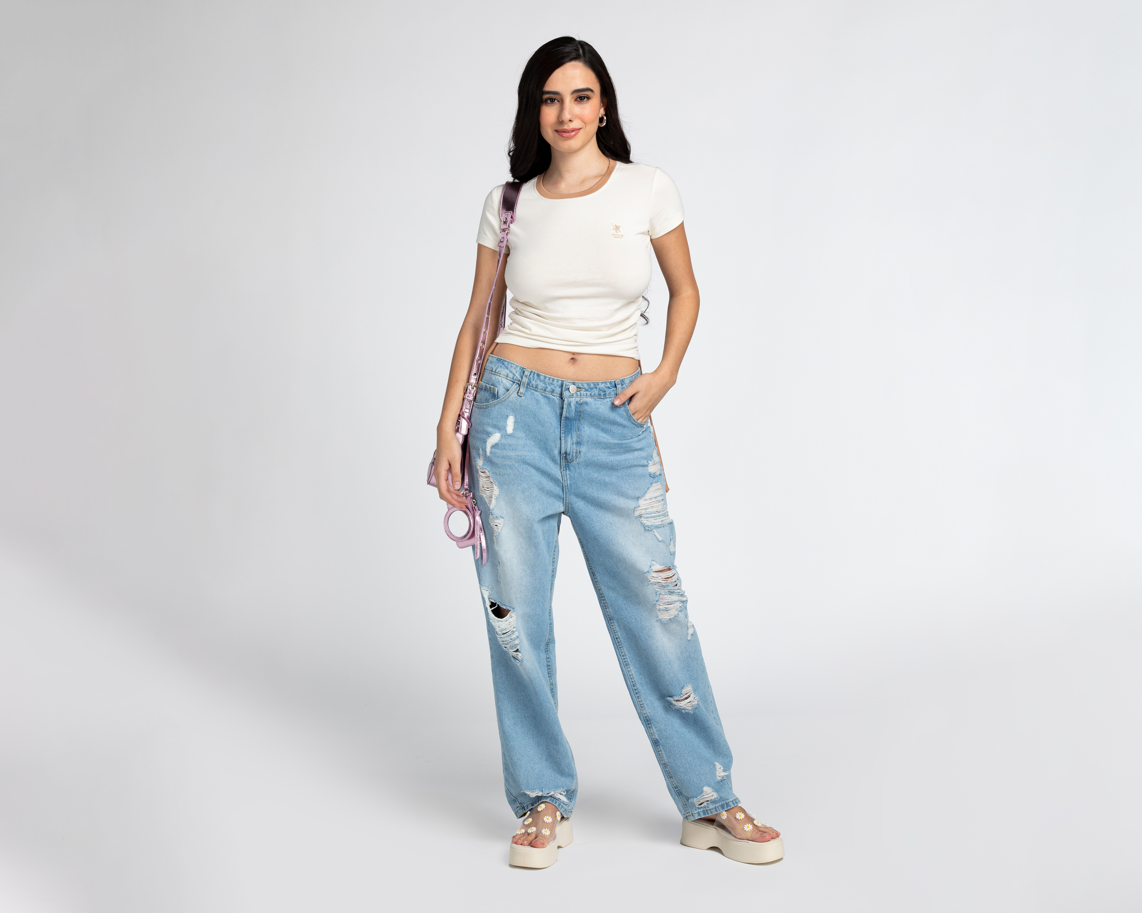 Foto 3 pulgar | Foto 2 | Playera York Team Polo Club Manga Corta con Jareta