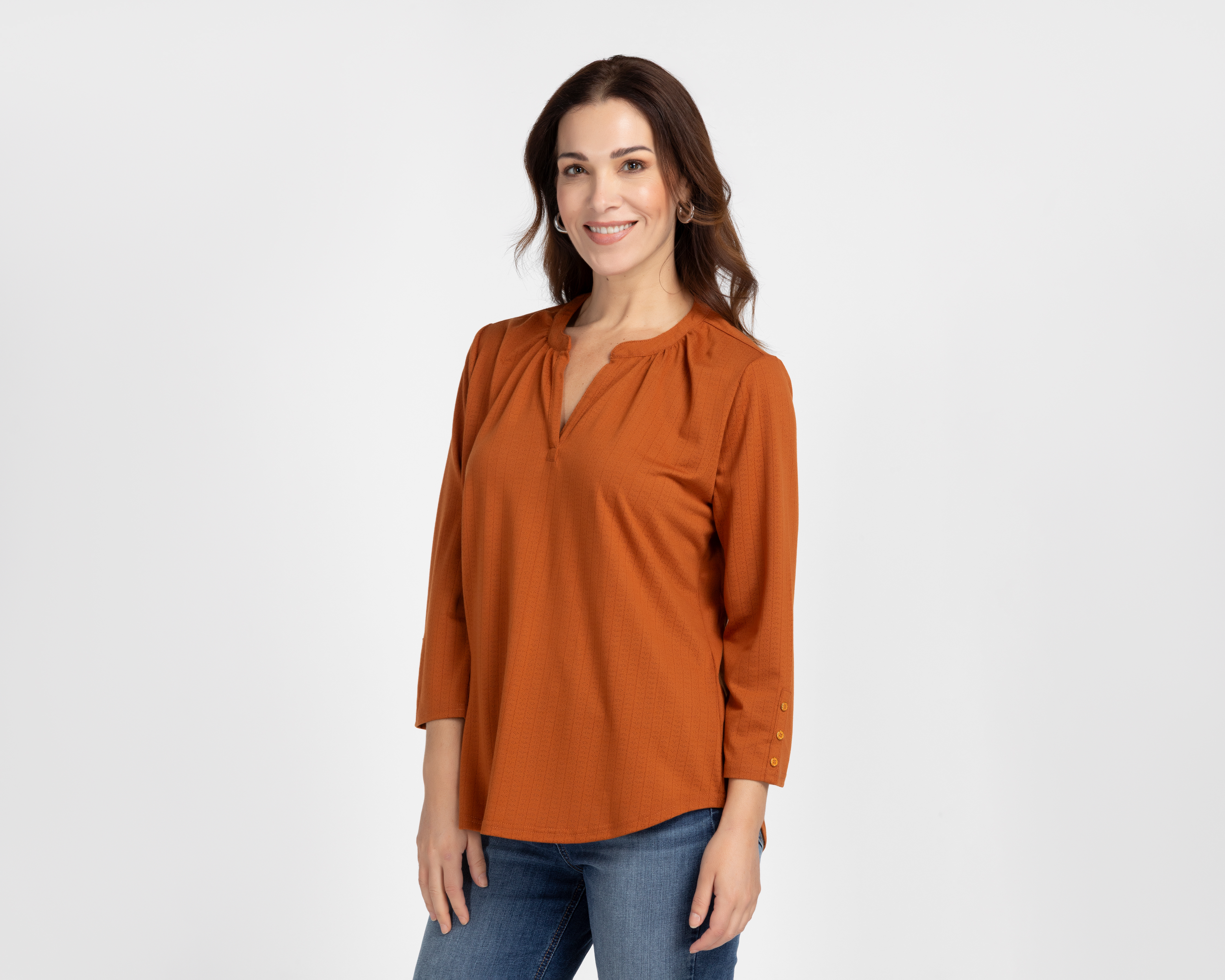 Foto 2 pulgar | Foto 1 | Blusa Cuello V Lady Sun para Mujer