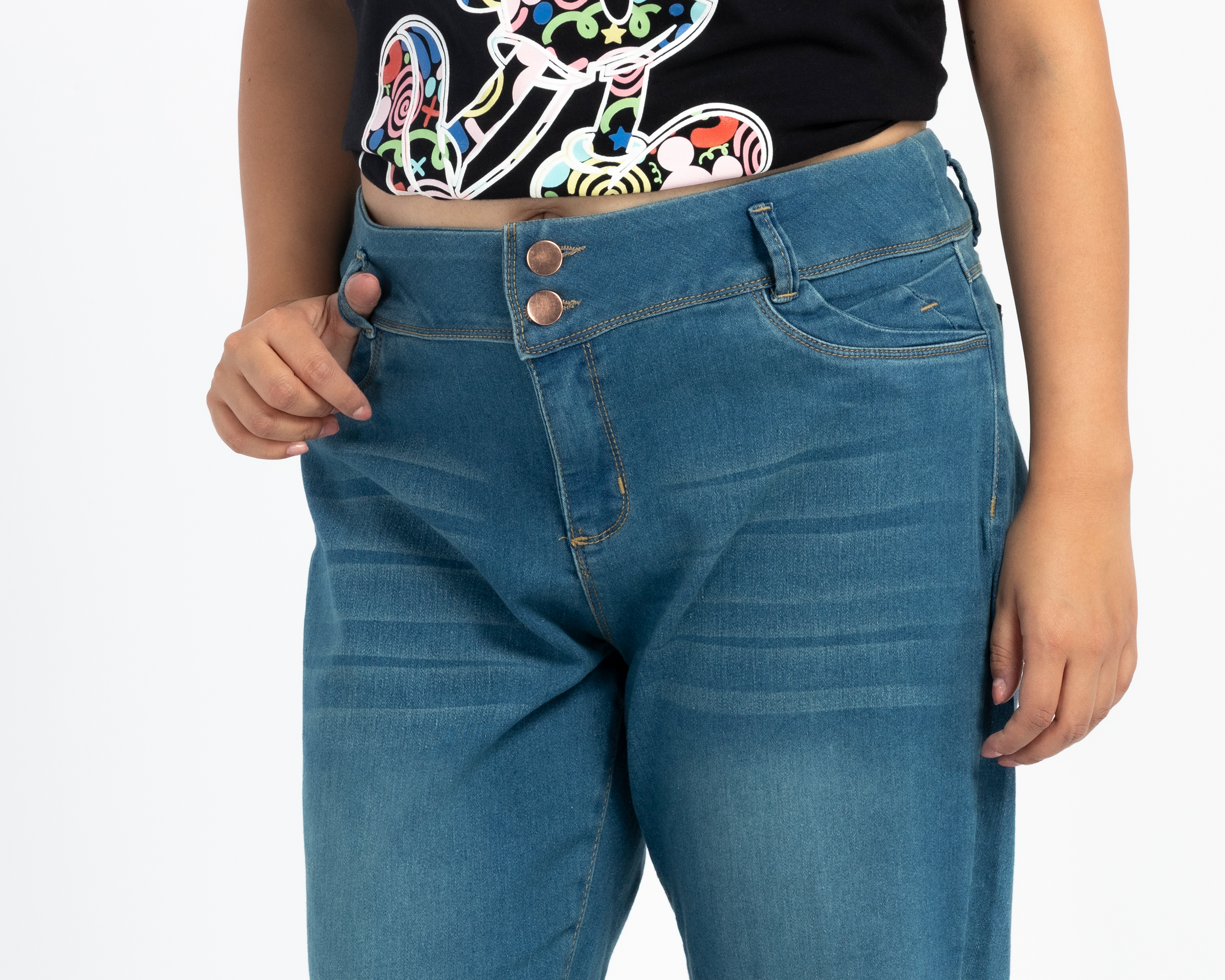 Foto 4 | Foto 4 | Jeans Lady Sun Skinny Azul