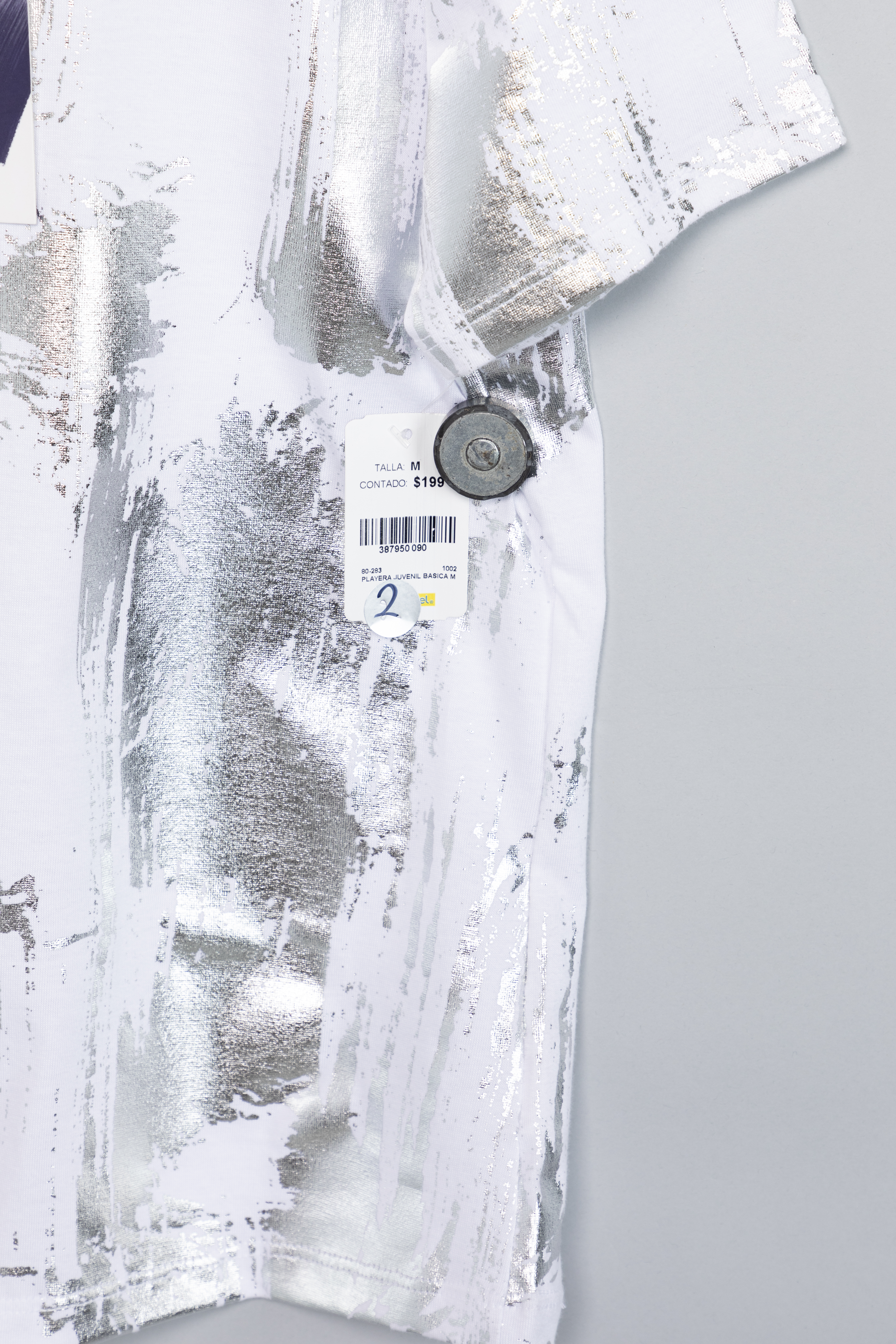 Foto 2 pulgar | Foto 0 | Playera Thinner Manga Corta para Mujer