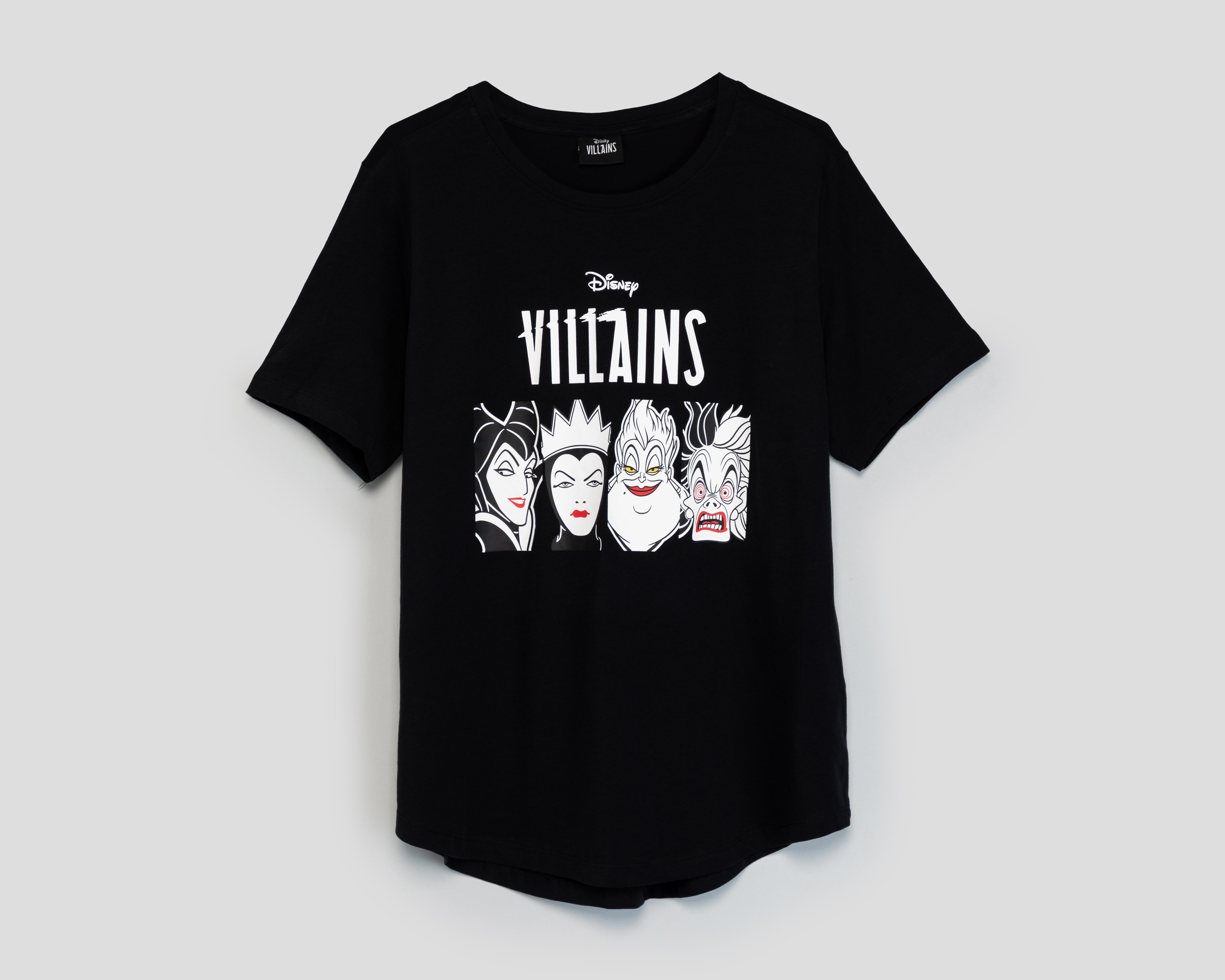 Playera Negra Disney Juvenil