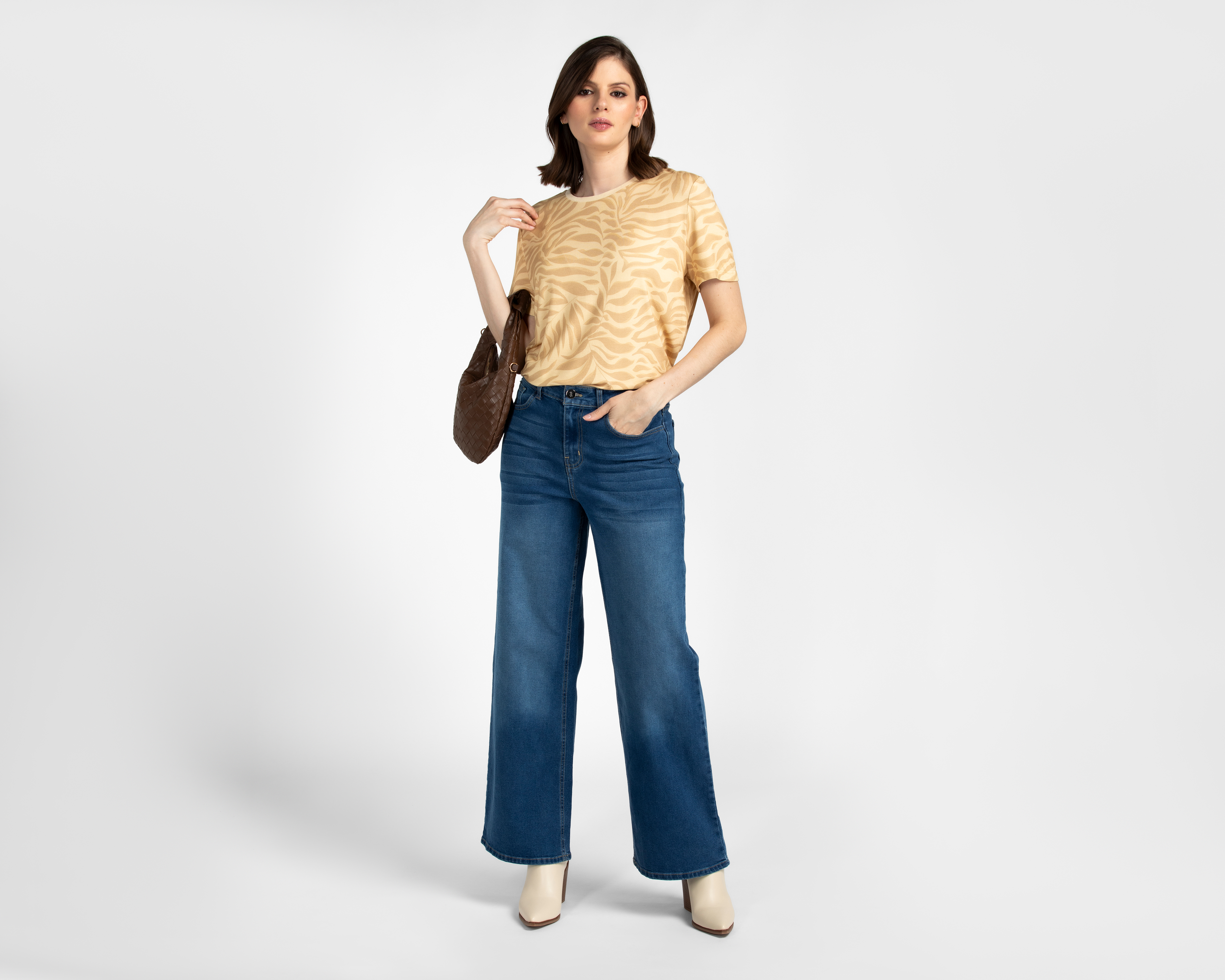 Foto 2 | Foto 2 | Playera Manga Corta Sahara para Mujer