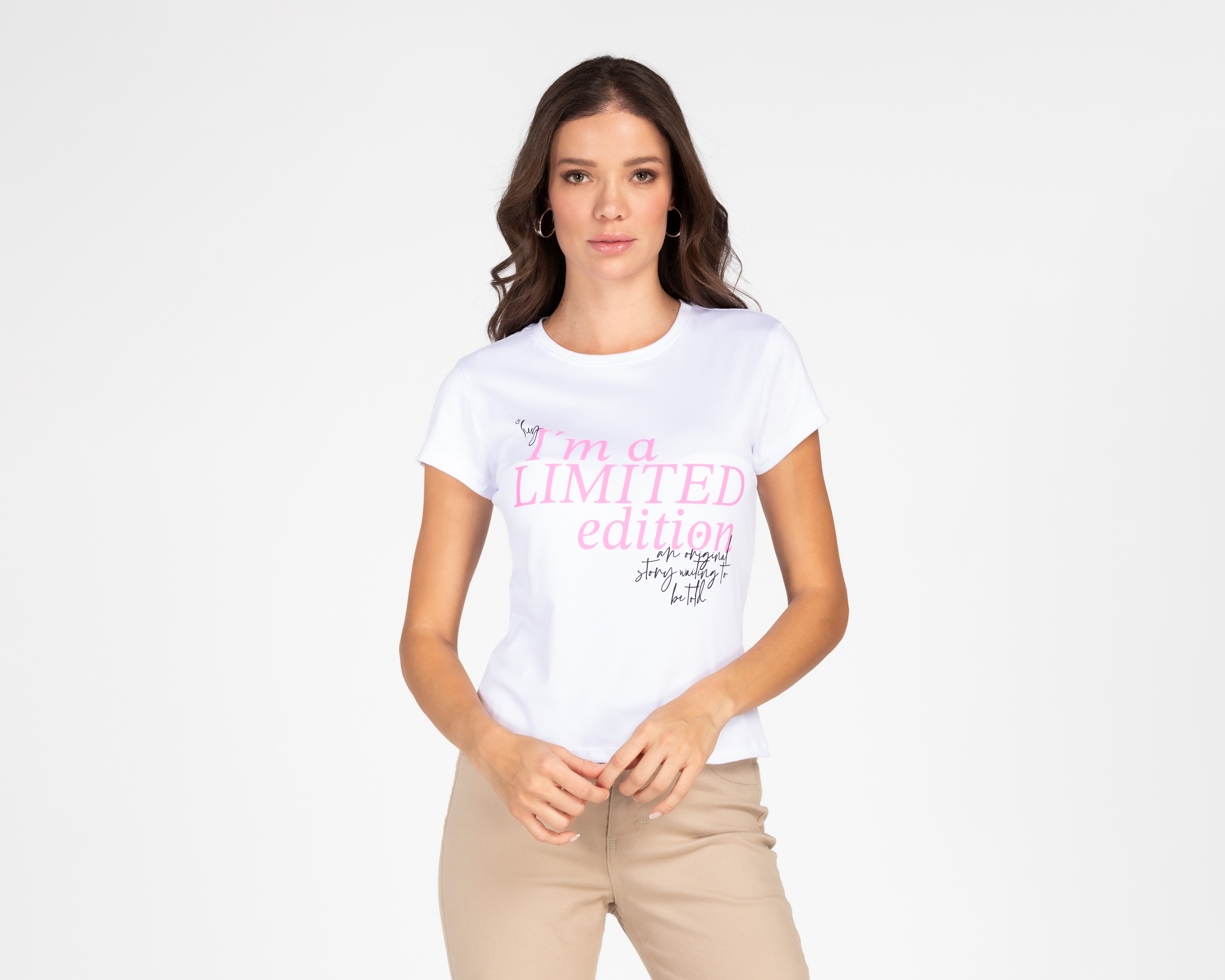 Playera Refill Manga Corta con Estampado