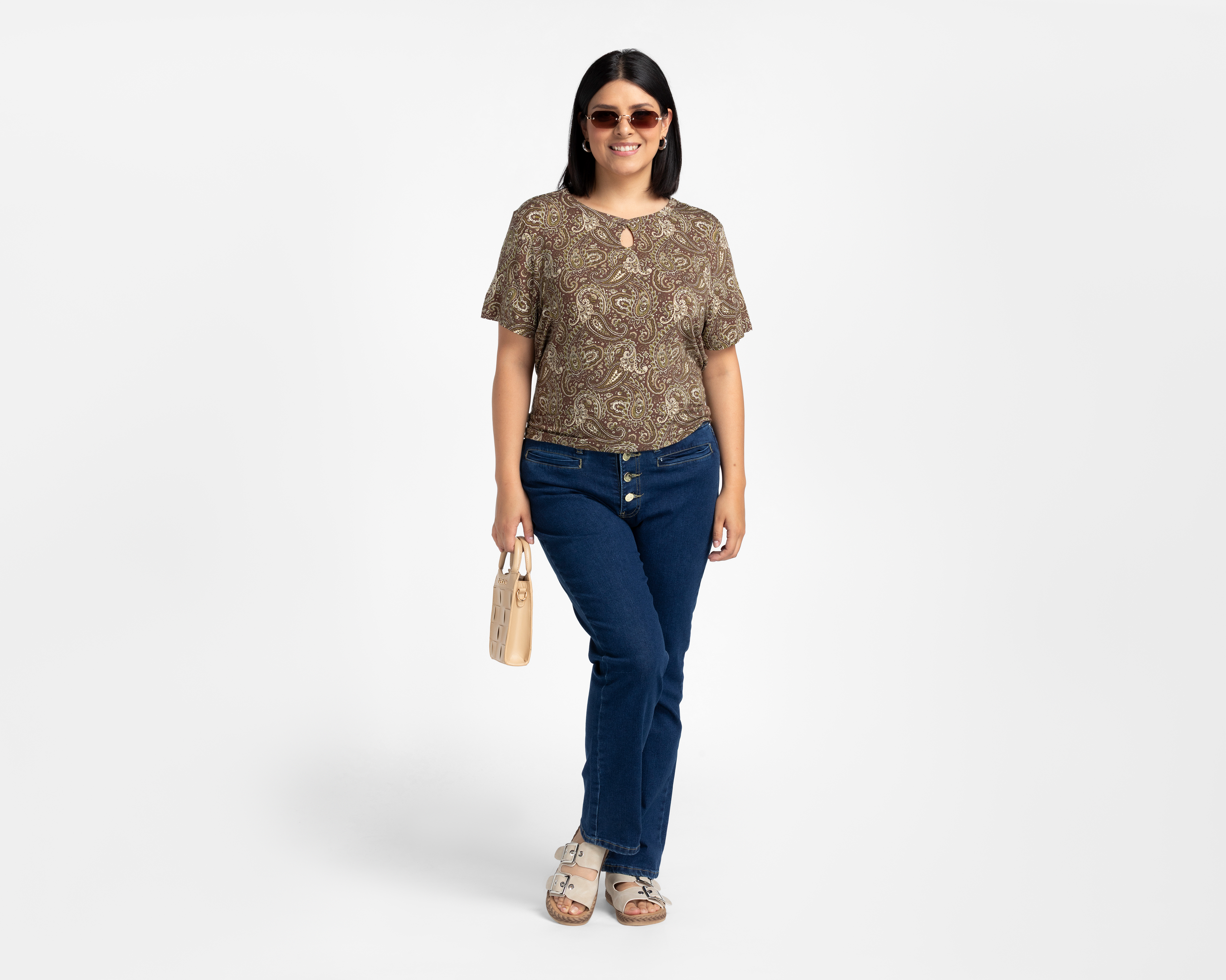 Foto 2 | Foto 2 | Playera Manga Corta Lady Sun para Mujer