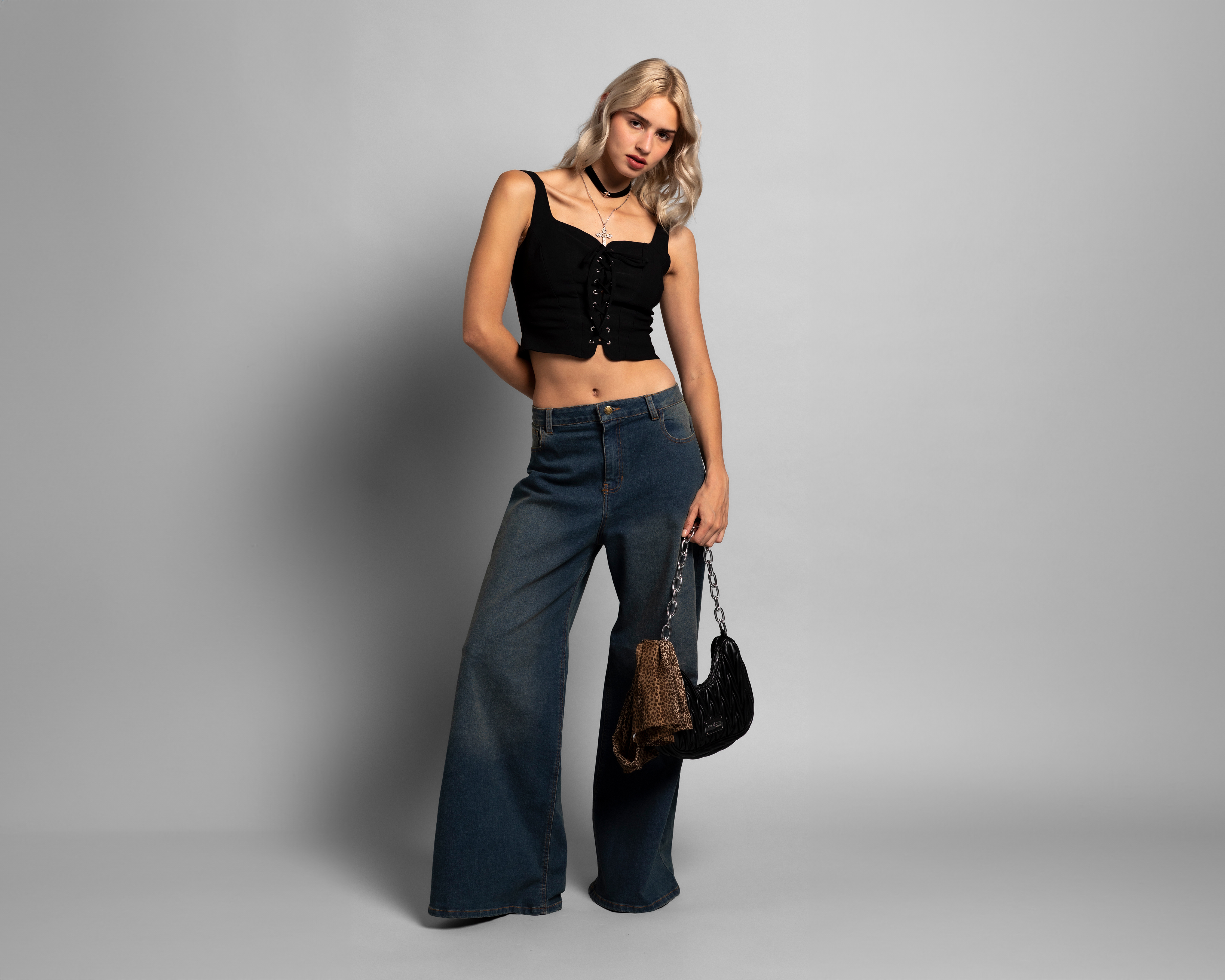 Blusa con Cintas Thinner para Mujer